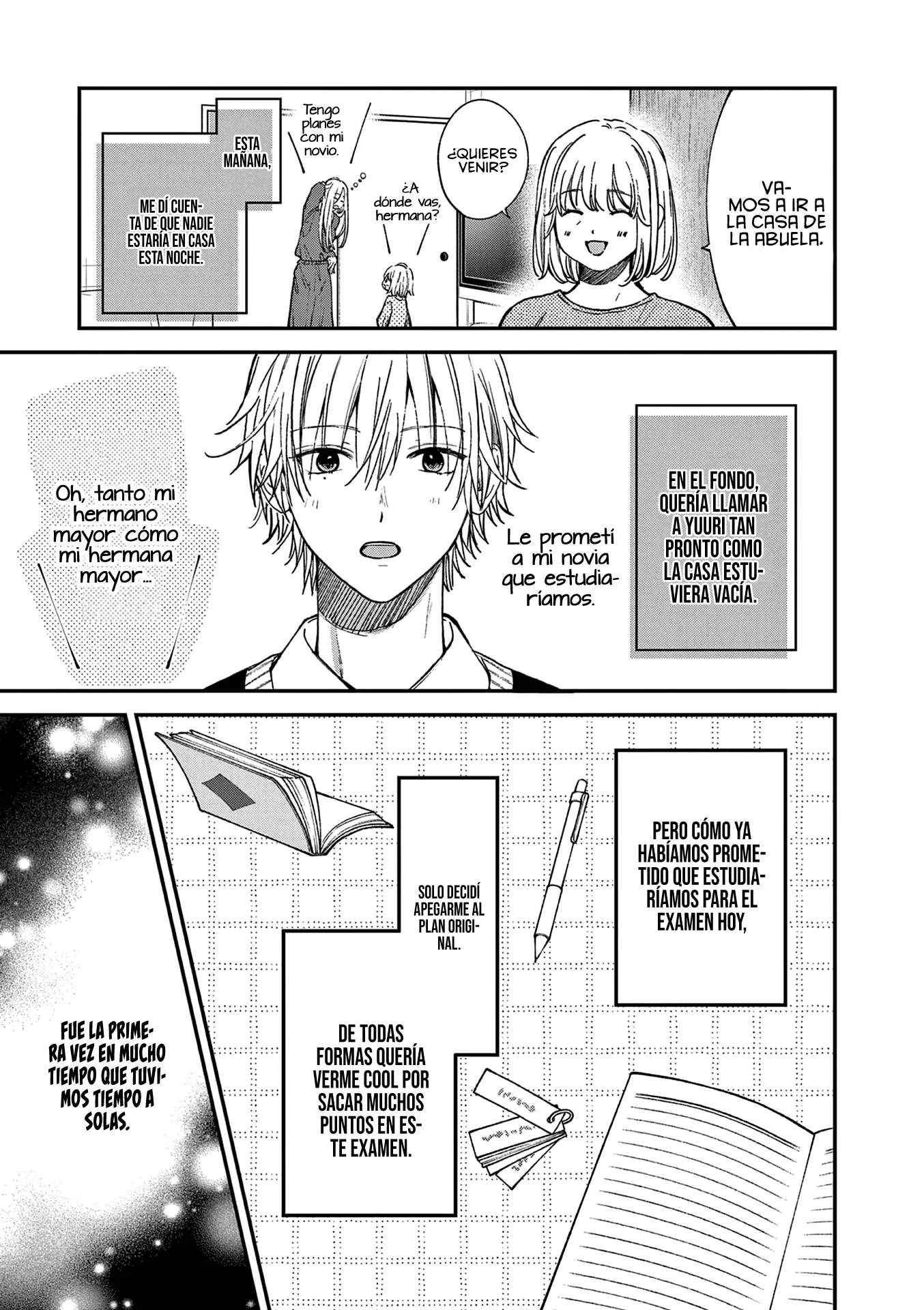 Tsurenai Kanojo no Hitorijime Capitulo 49.1 página 6