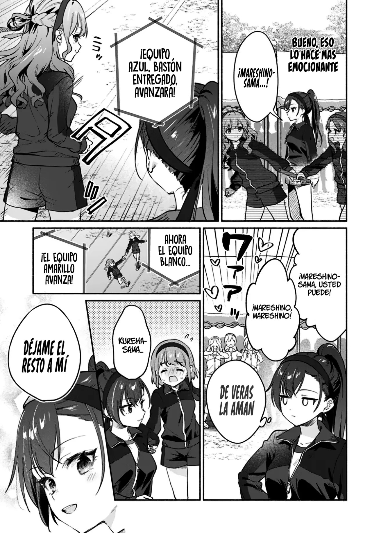 Una historia Yuri sobre hacer que una chica guapa, que insiste en decir ‘¡No voy a perder!’, se someta por completo con todas tus fuerzas. Capitulo 1: Capitulo 1. página 10