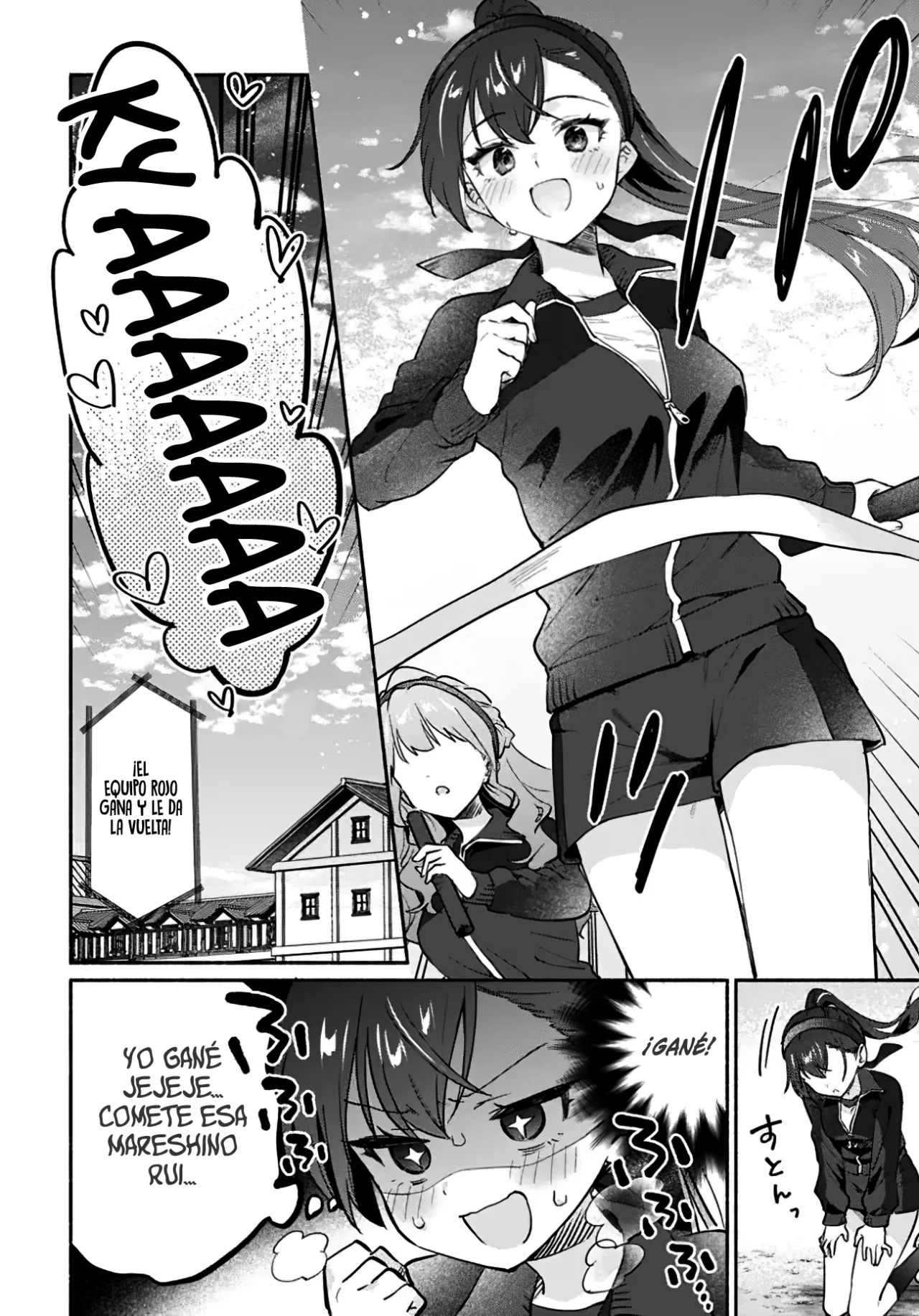 Una historia Yuri sobre hacer que una chica guapa, que insiste en decir ‘¡No voy a perder!’, se someta por completo con todas tus fuerzas. Capitulo 1: Capitulo 1. página 13