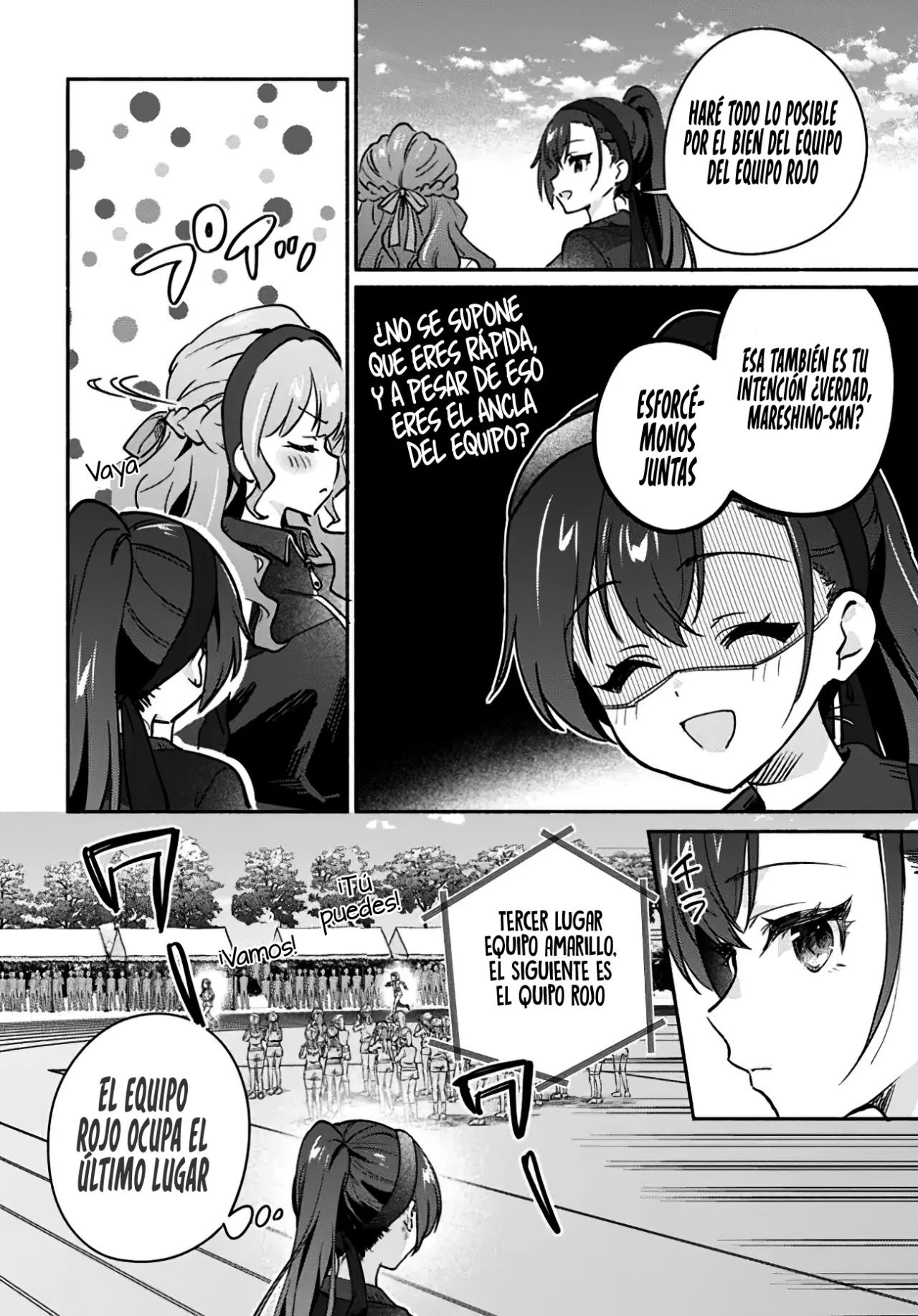 Una historia Yuri sobre hacer que una chica guapa, que insiste en decir ‘¡No voy a perder!’, se someta por completo con todas tus fuerzas. Capitulo 1: Capitulo 1. página 9