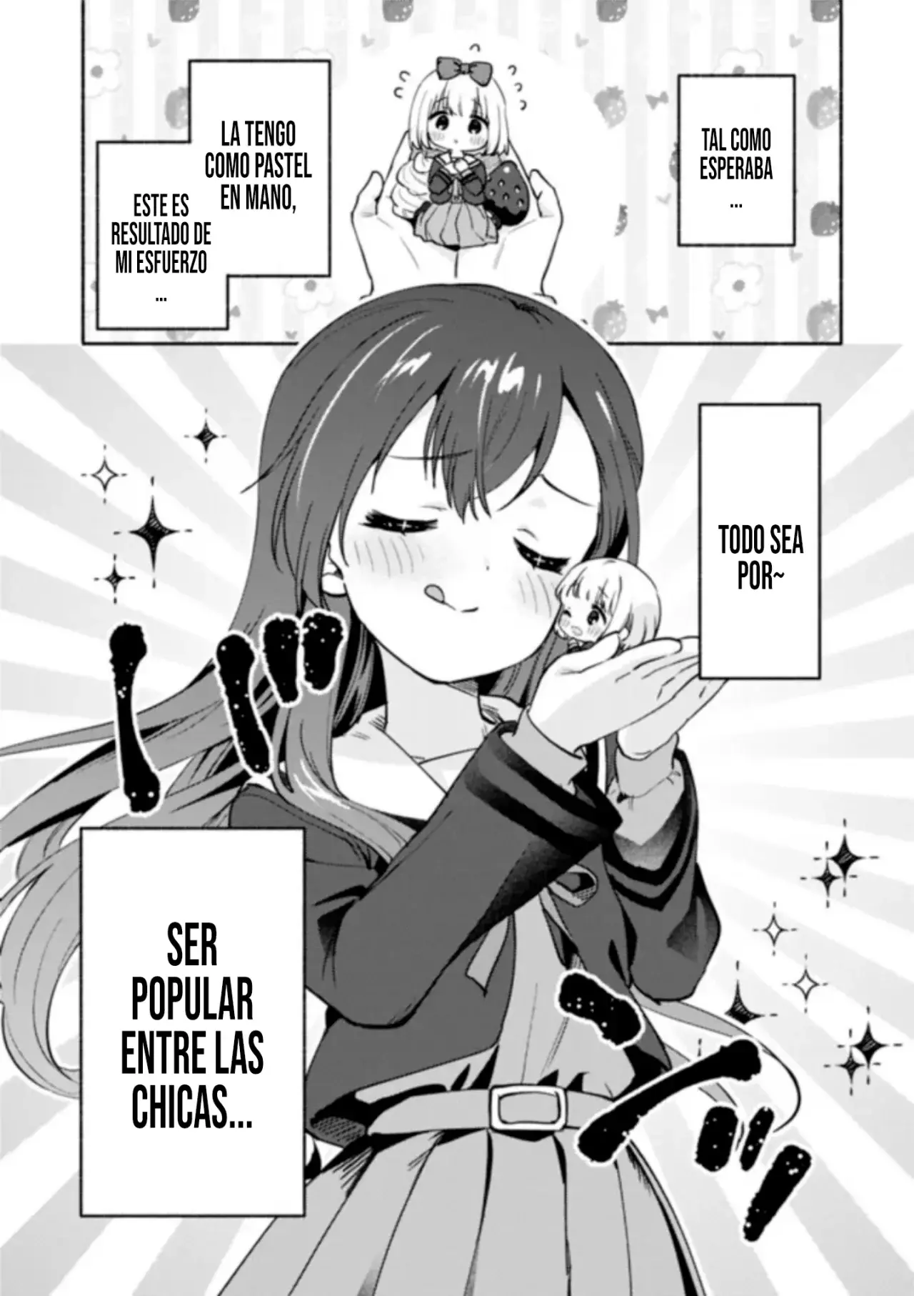 Una historia Yuri sobre hacer que una chica guapa, que insiste en decir ‘¡No voy a perder!’, se someta por completo con todas tus fuerzas. Capitulo 2: Capitulo 2. página 16
