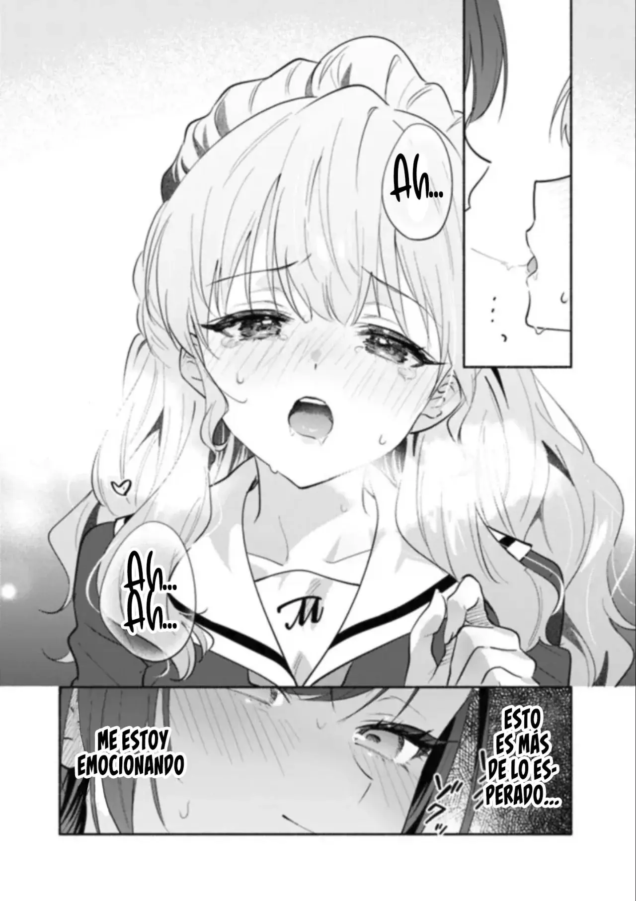 Una historia Yuri sobre hacer que una chica guapa, que insiste en decir ‘¡No voy a perder!’, se someta por completo con todas tus fuerzas. Capitulo 3: Capítulo 3 página 24