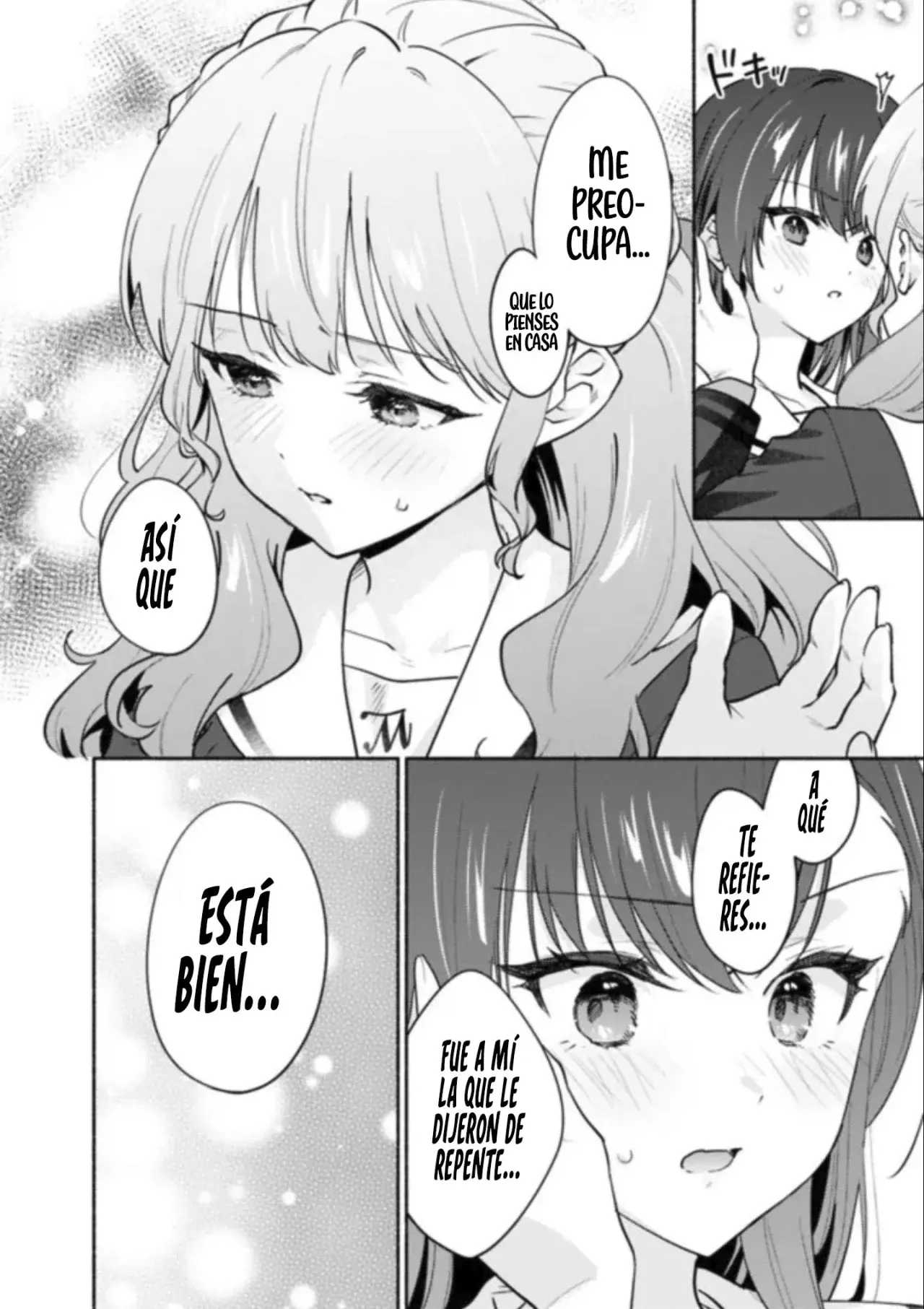 Una historia Yuri sobre hacer que una chica guapa, que insiste en decir ‘¡No voy a perder!’, se someta por completo con todas tus fuerzas. Capitulo 4: Capítulo 4 página 13