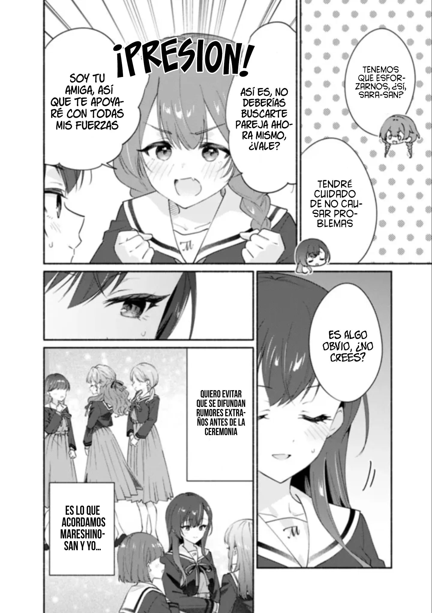 Una historia Yuri sobre hacer que una chica guapa, que insiste en decir ‘¡No voy a perder!’, se someta por completo con todas tus fuerzas. Capitulo 5 página 10