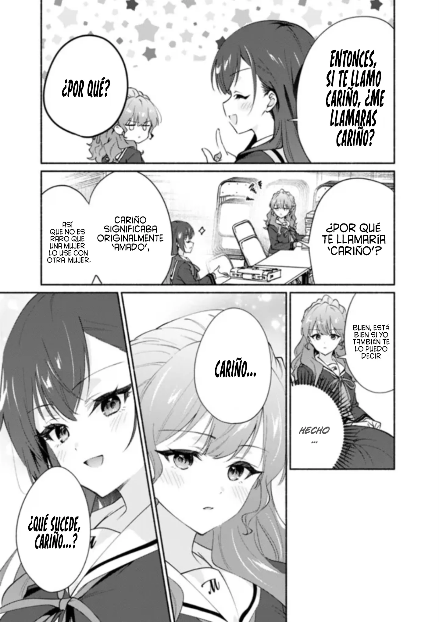 Una historia Yuri sobre hacer que una chica guapa, que insiste en decir ‘¡No voy a perder!’, se someta por completo con todas tus fuerzas. Capitulo 5 página 13