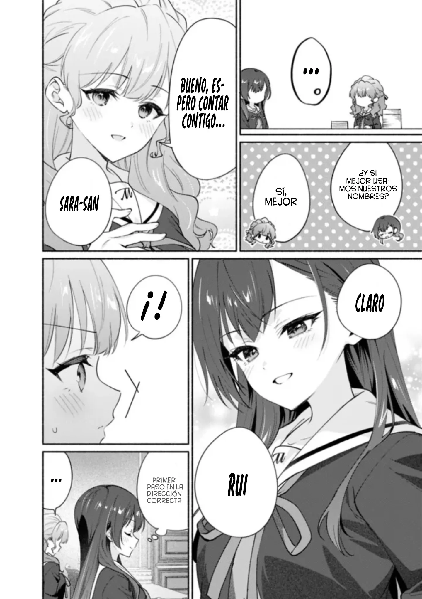 Una historia Yuri sobre hacer que una chica guapa, que insiste en decir ‘¡No voy a perder!’, se someta por completo con todas tus fuerzas. Capitulo 5 página 14