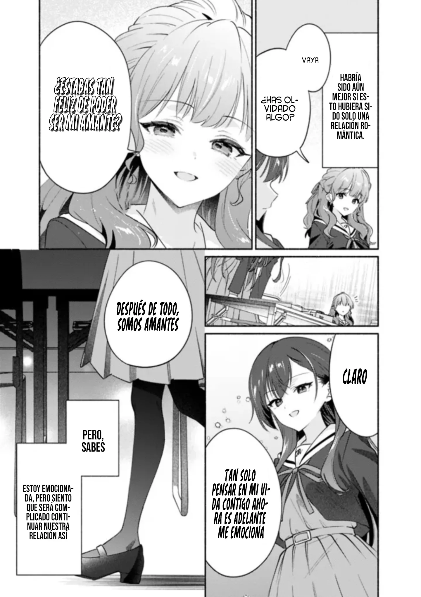 Una historia Yuri sobre hacer que una chica guapa, que insiste en decir ‘¡No voy a perder!’, se someta por completo con todas tus fuerzas. Capitulo 5 página 17