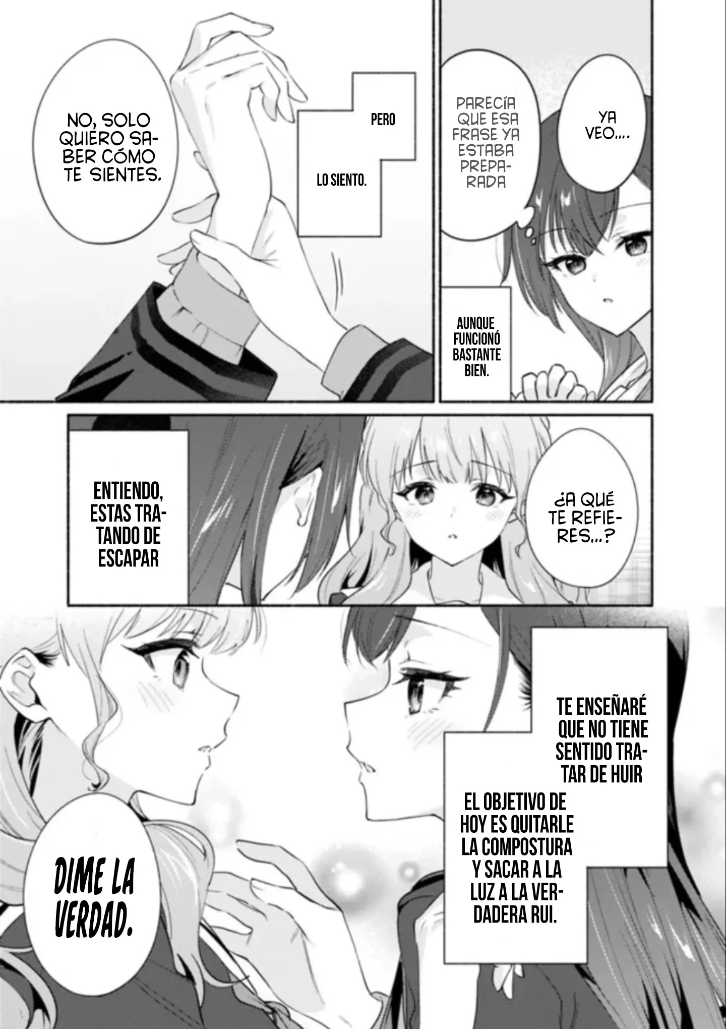 Una historia Yuri sobre hacer que una chica guapa, que insiste en decir ‘¡No voy a perder!’, se someta por completo con todas tus fuerzas. Capitulo 5 página 21