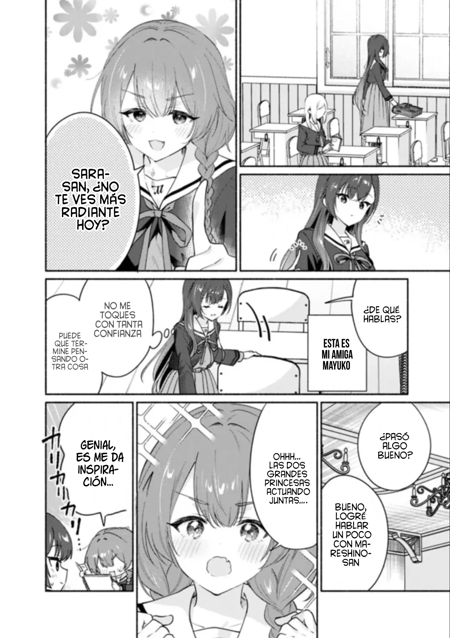 Una historia Yuri sobre hacer que una chica guapa, que insiste en decir ‘¡No voy a perder!’, se someta por completo con todas tus fuerzas. Capitulo 5 página 8