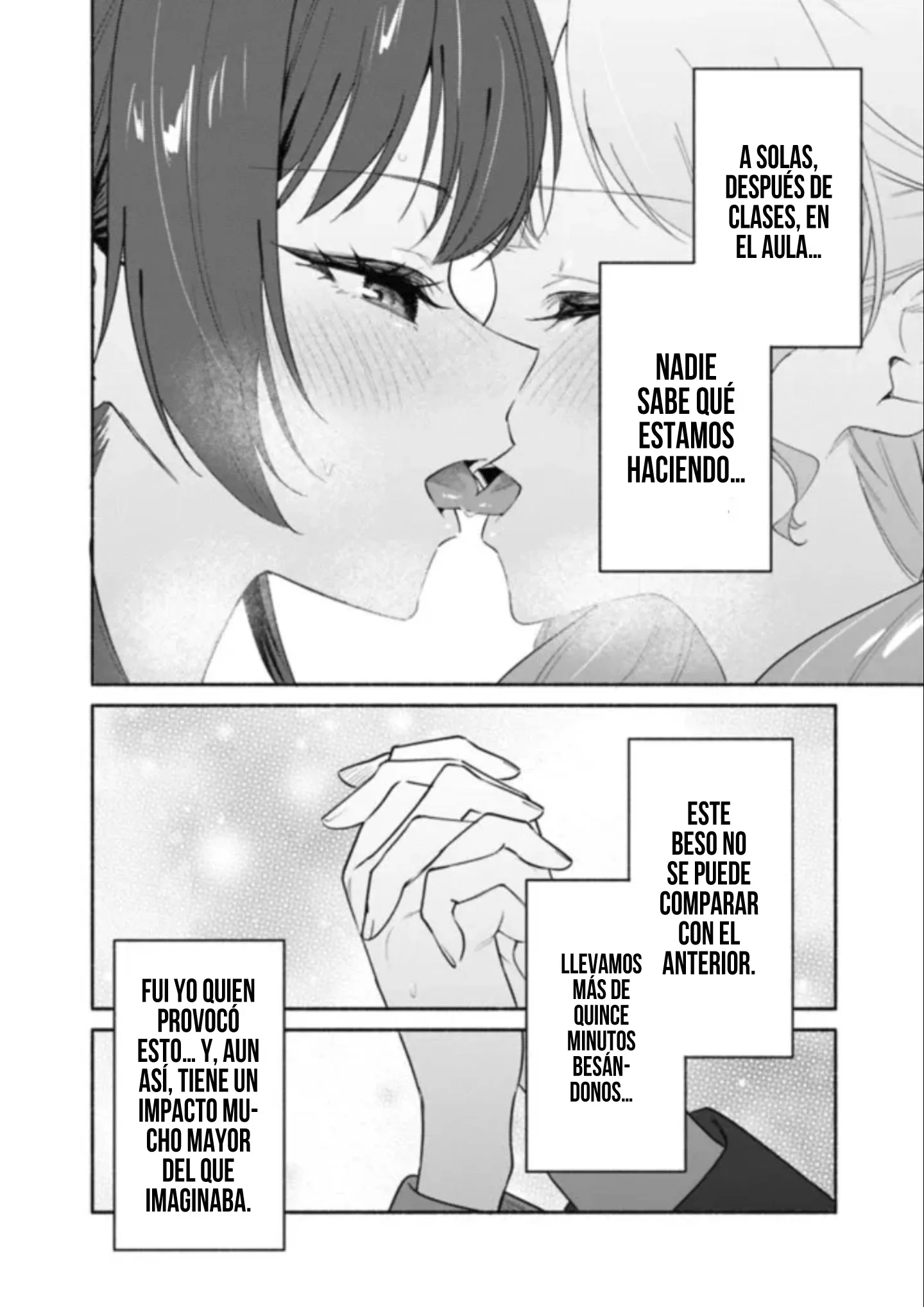 Una historia Yuri sobre hacer que una chica guapa, que insiste en decir ‘¡No voy a perder!’, se someta por completo con todas tus fuerzas. Capitulo 6 página 14