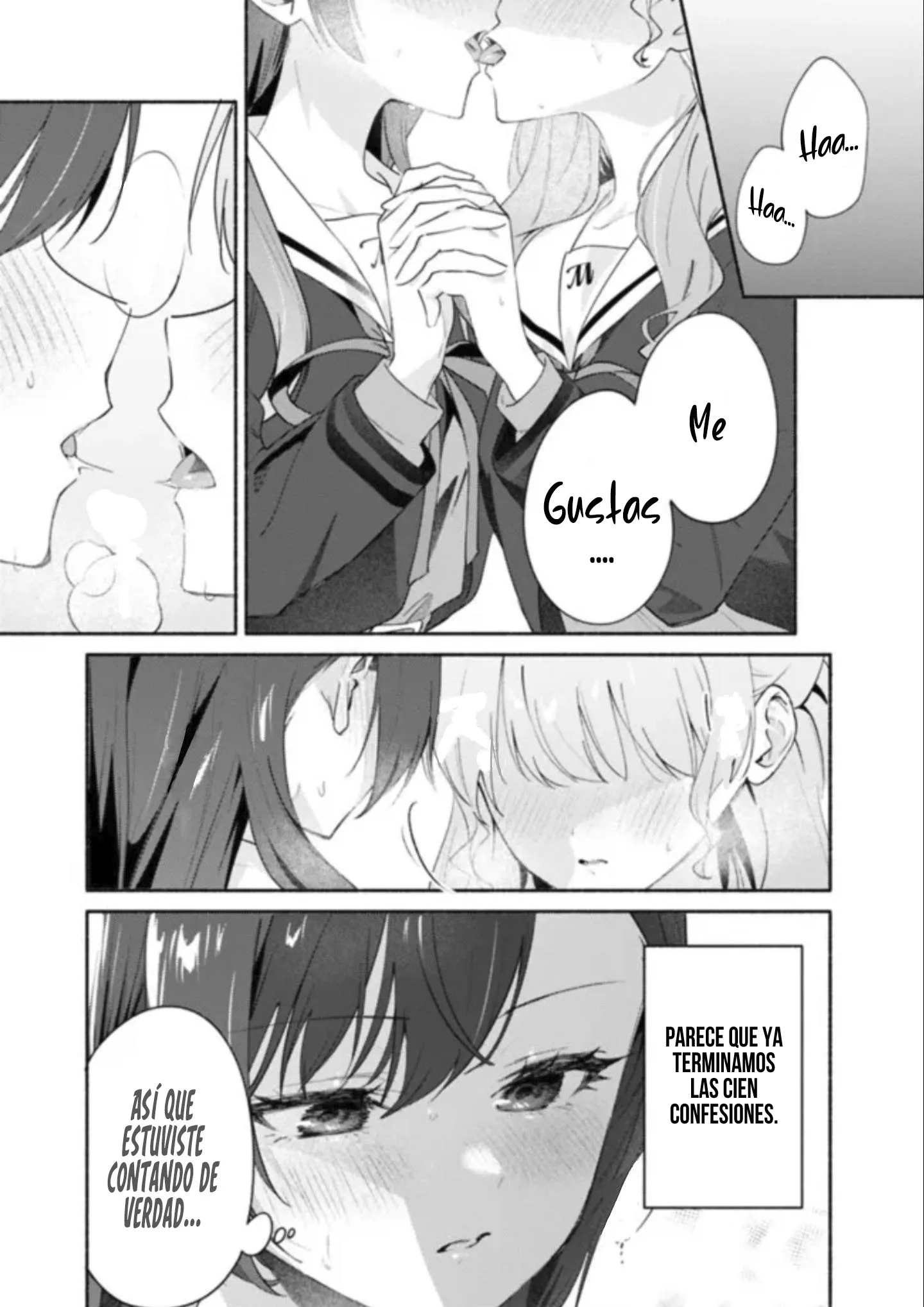 Una historia Yuri sobre hacer que una chica guapa, que insiste en decir ‘¡No voy a perder!’, se someta por completo con todas tus fuerzas. Capitulo 6 página 15