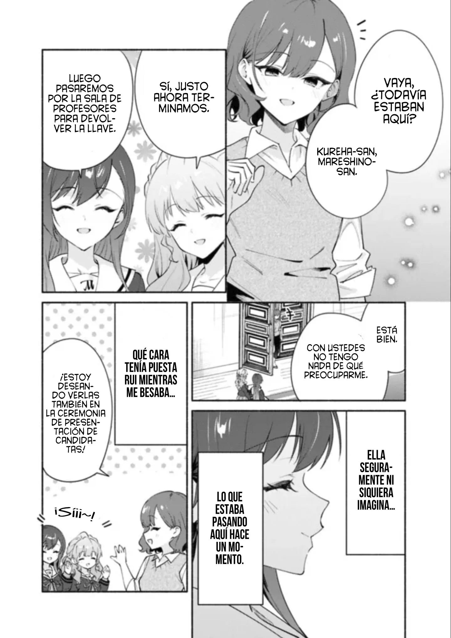 Una historia Yuri sobre hacer que una chica guapa, que insiste en decir ‘¡No voy a perder!’, se someta por completo con todas tus fuerzas. Capitulo 6 página 19