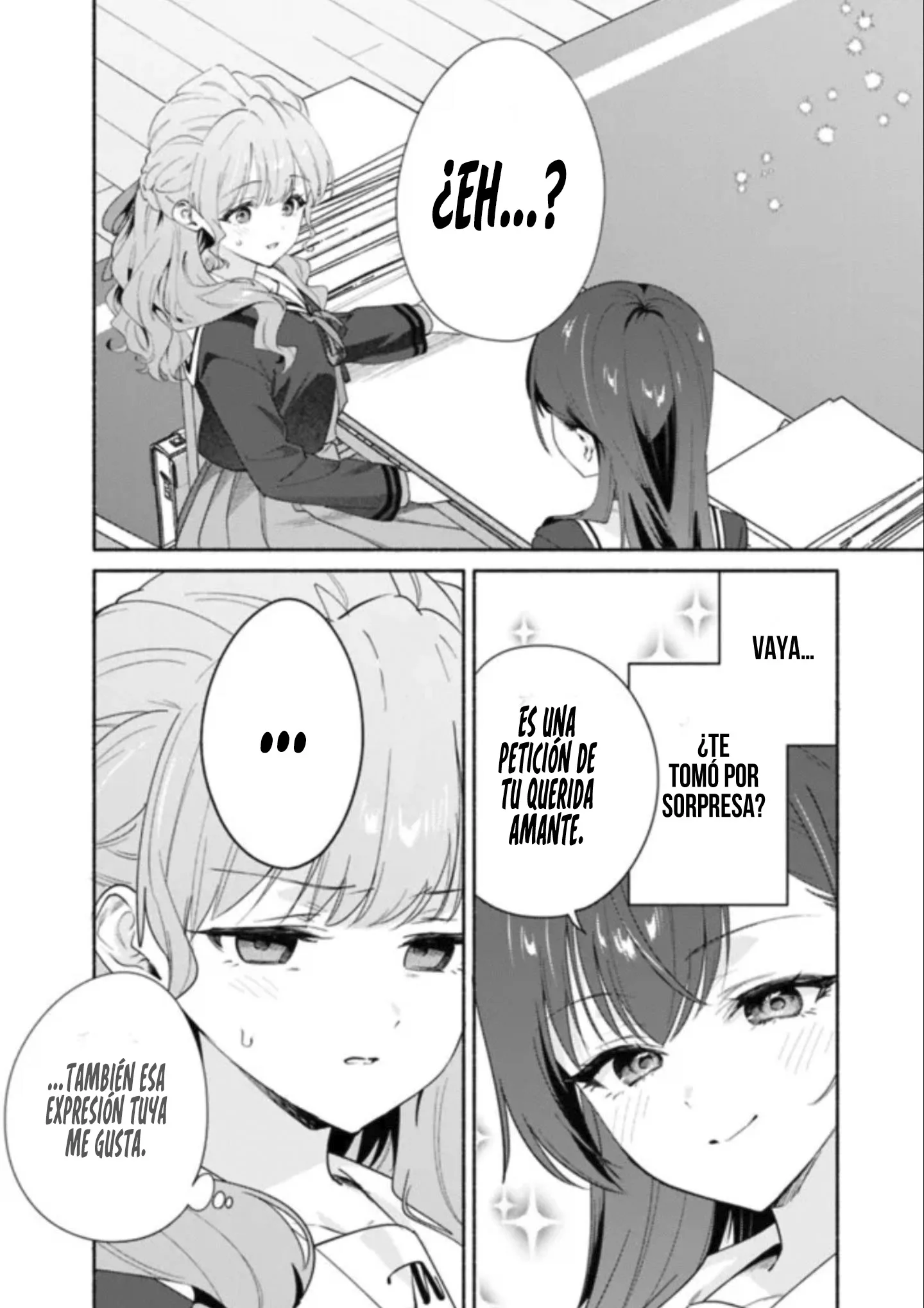 Una historia Yuri sobre hacer que una chica guapa, que insiste en decir ‘¡No voy a perder!’, se someta por completo con todas tus fuerzas. Capitulo 6 página 6