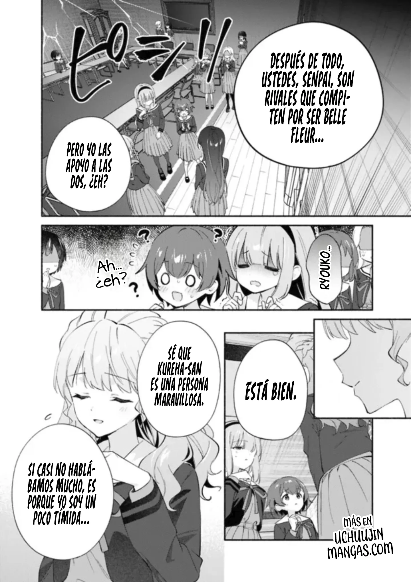 Una historia Yuri sobre hacer que una chica guapa, que insiste en decir ‘¡No voy a perder!’, se someta por completo con todas tus fuerzas. Capitulo 7 página 10