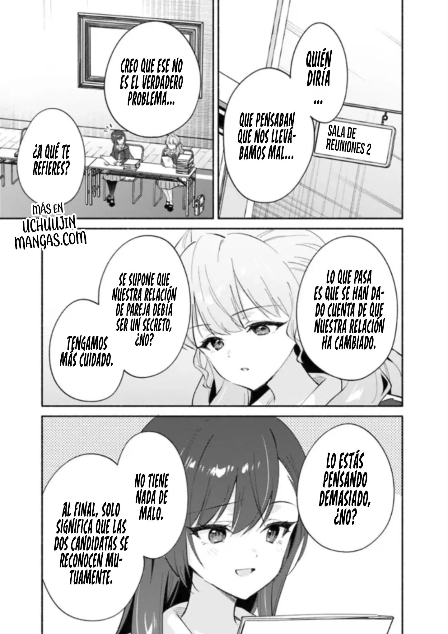 Una historia Yuri sobre hacer que una chica guapa, que insiste en decir ‘¡No voy a perder!’, se someta por completo con todas tus fuerzas. Capitulo 7 página 13