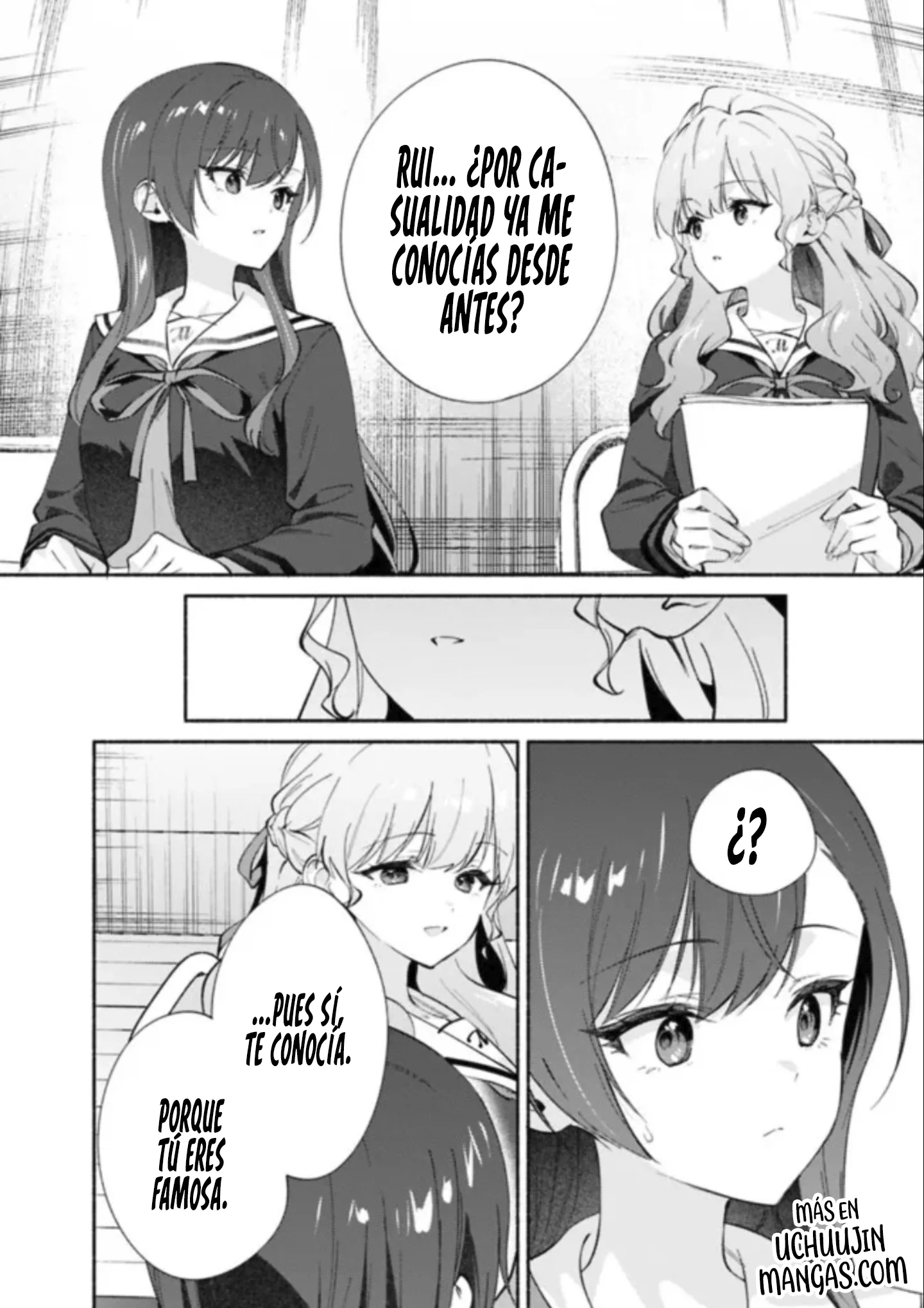 Una historia Yuri sobre hacer que una chica guapa, que insiste en decir ‘¡No voy a perder!’, se someta por completo con todas tus fuerzas. Capitulo 7 página 16