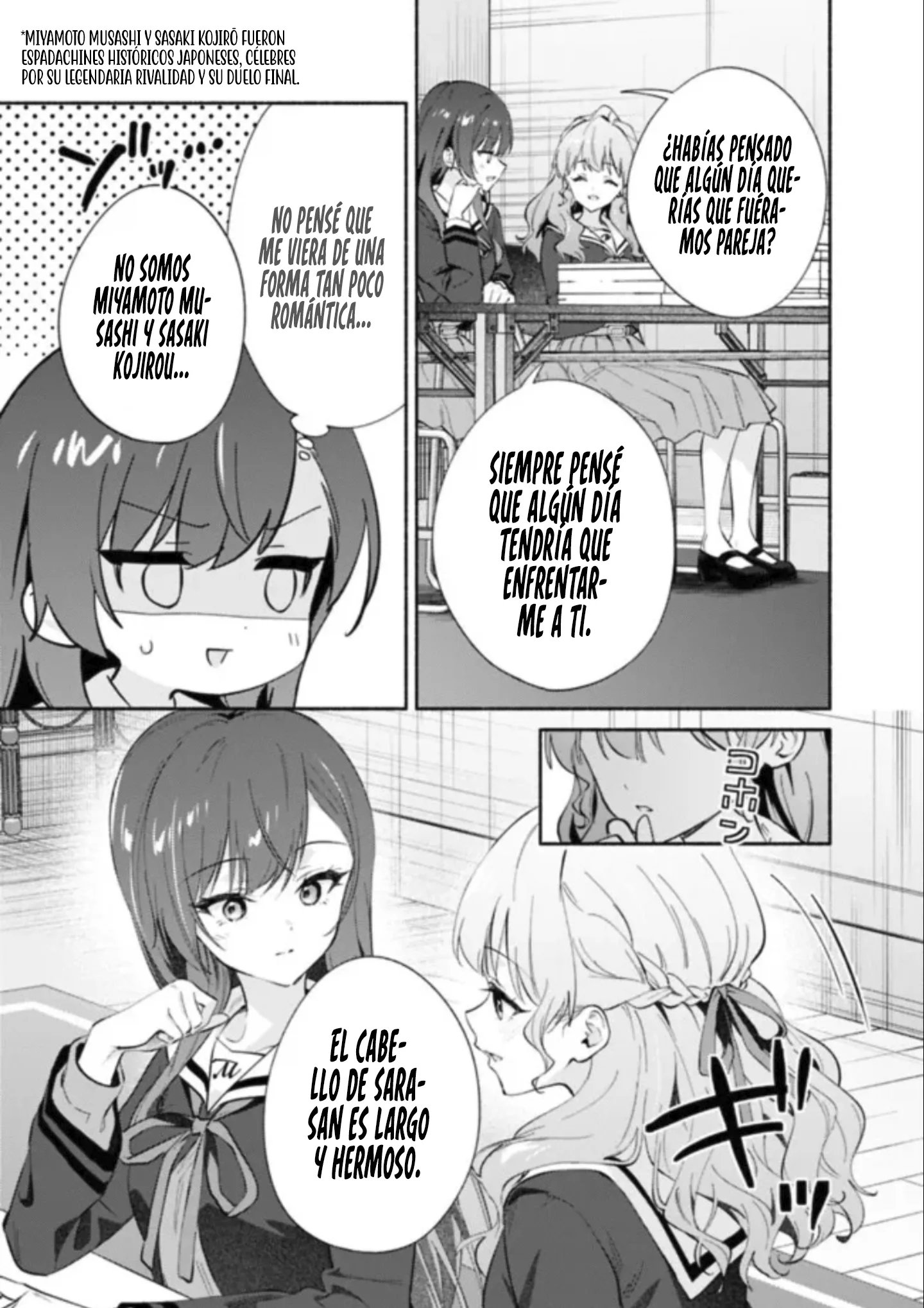 Una historia Yuri sobre hacer que una chica guapa, que insiste en decir ‘¡No voy a perder!’, se someta por completo con todas tus fuerzas. Capitulo 7 página 17