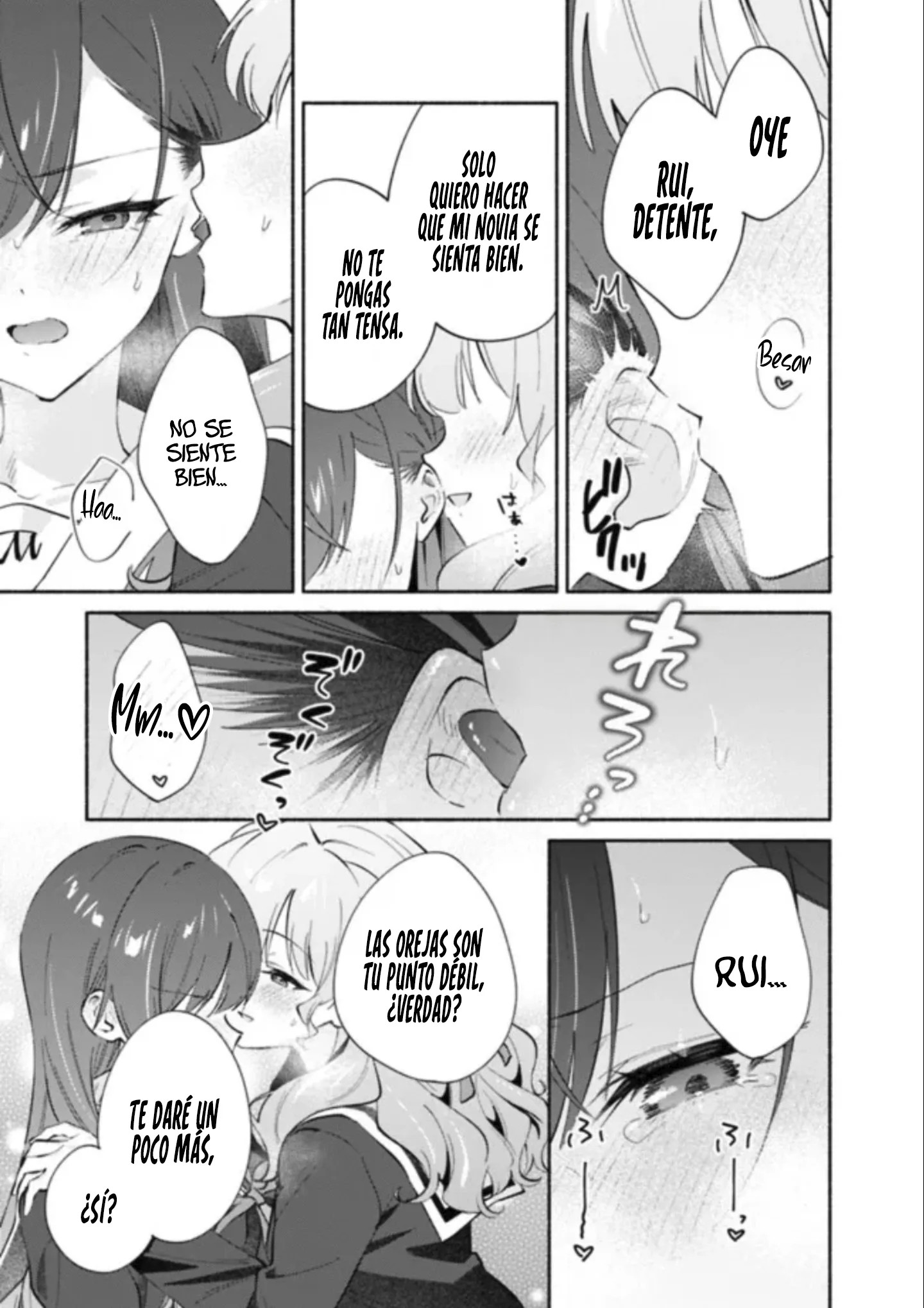 Una historia Yuri sobre hacer que una chica guapa, que insiste en decir ‘¡No voy a perder!’, se someta por completo con todas tus fuerzas. Capitulo 7 página 29