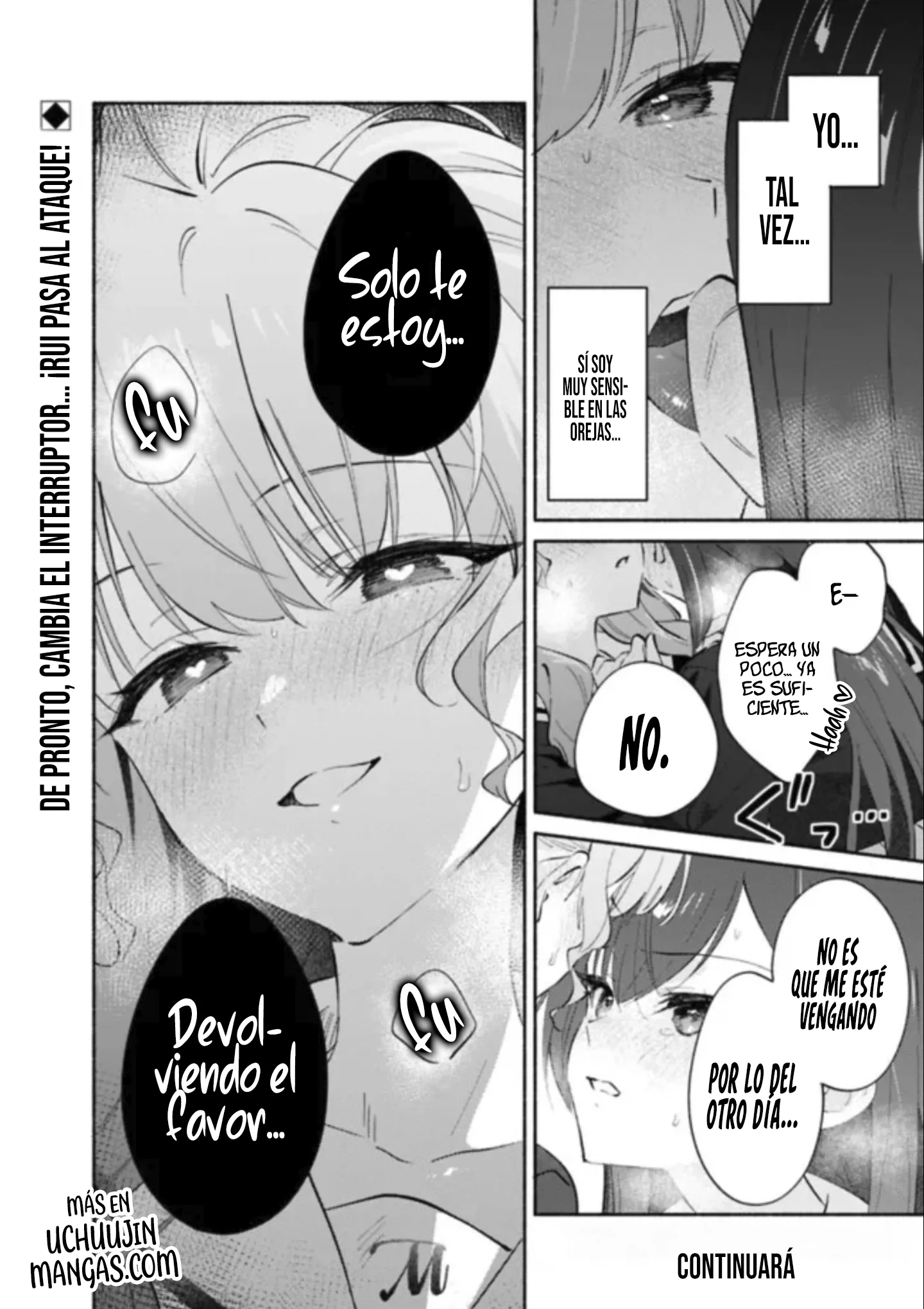 Una historia Yuri sobre hacer que una chica guapa, que insiste en decir ‘¡No voy a perder!’, se someta por completo con todas tus fuerzas. Capitulo 7 página 30