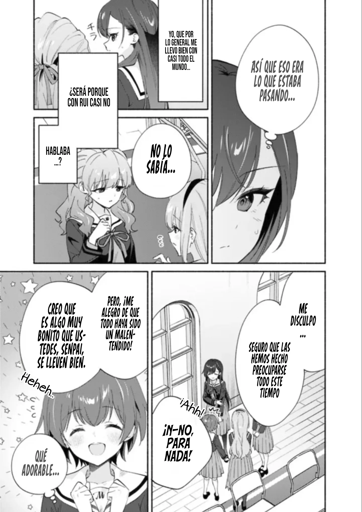 Una historia Yuri sobre hacer que una chica guapa, que insiste en decir ‘¡No voy a perder!’, se someta por completo con todas tus fuerzas. Capitulo 7 página 9