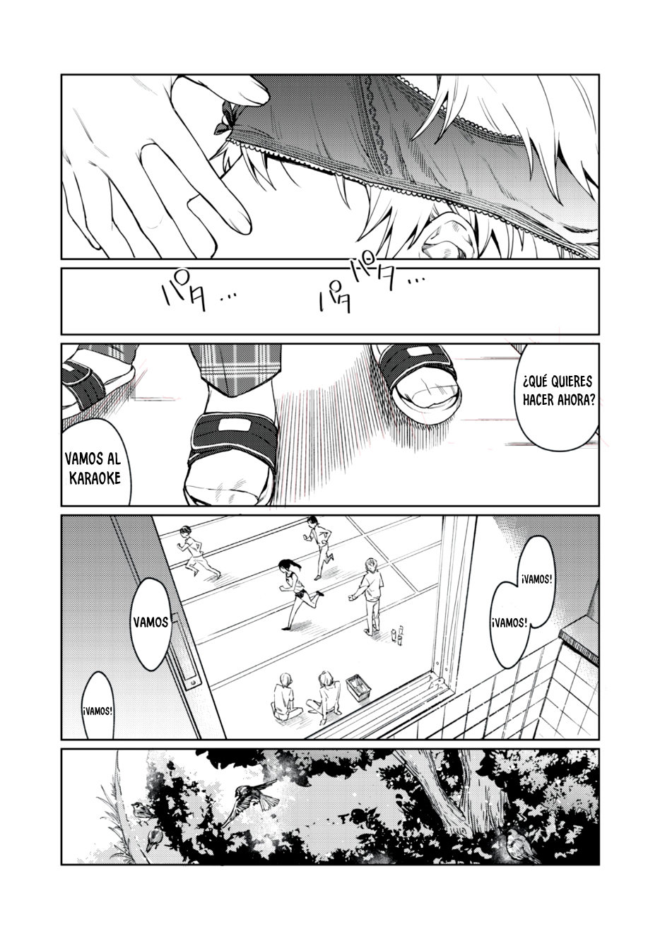 HAJIRAU KIMI GA MITAINDA Capitulo 1.2: La proposición de ella página 15