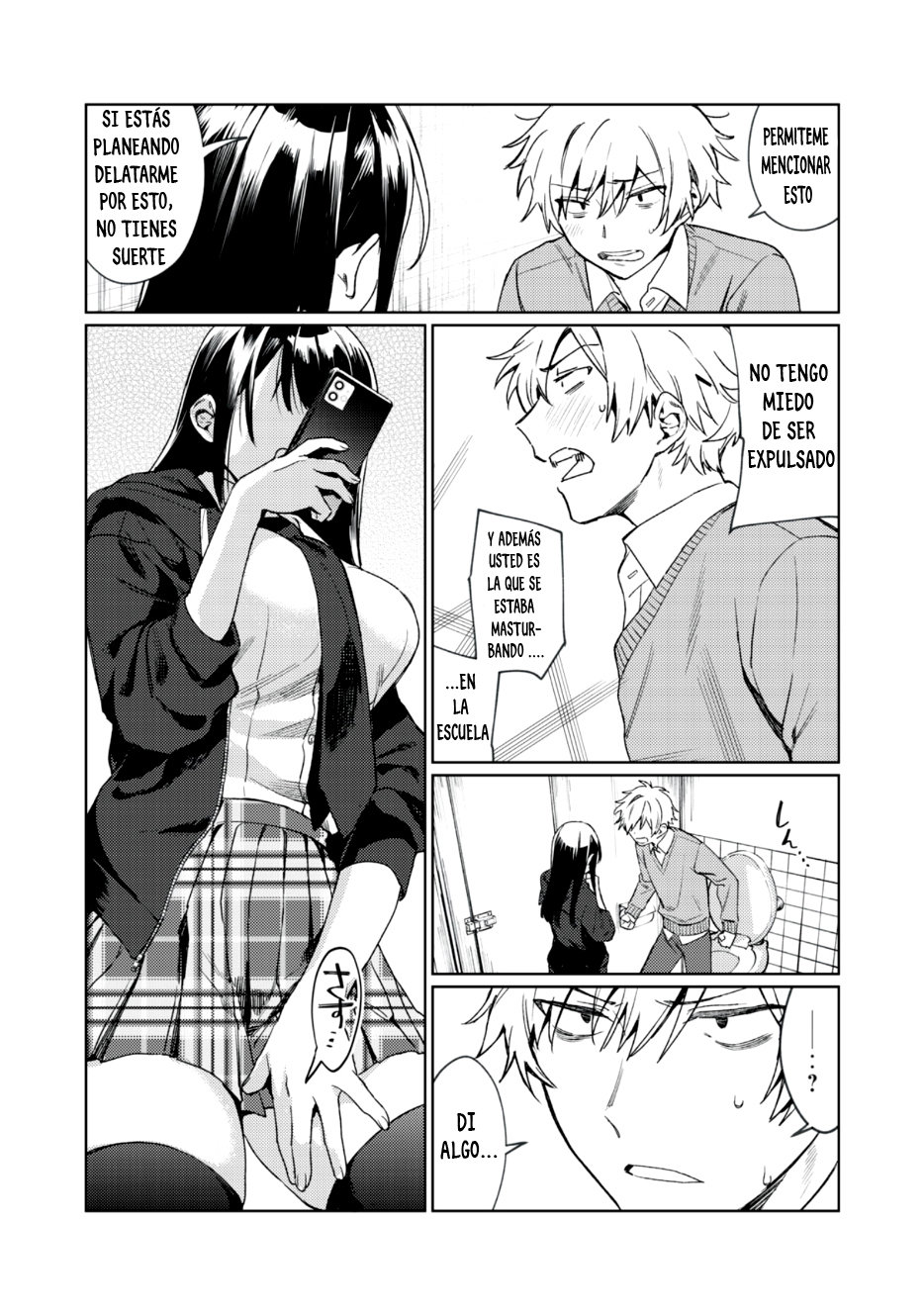 HAJIRAU KIMI GA MITAINDA Capitulo 1.2: La proposición de ella página 7