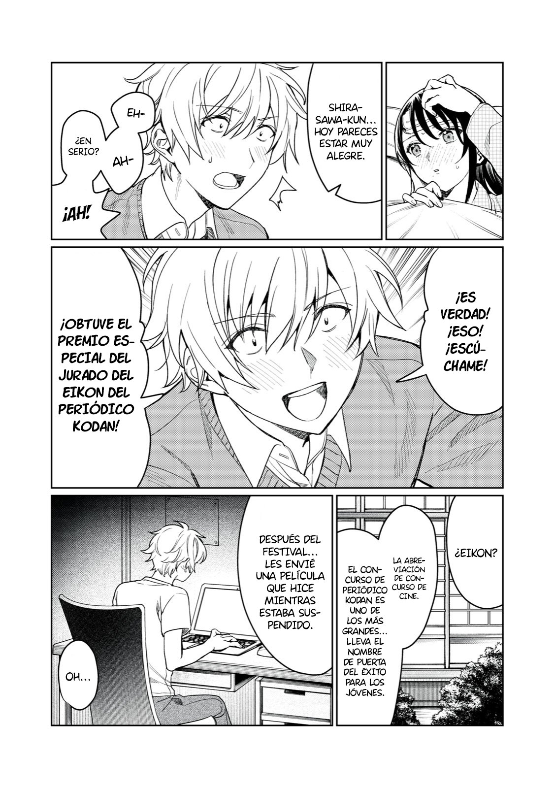 HAJIRAU KIMI GA MITAINDA Capitulo 11 página 10