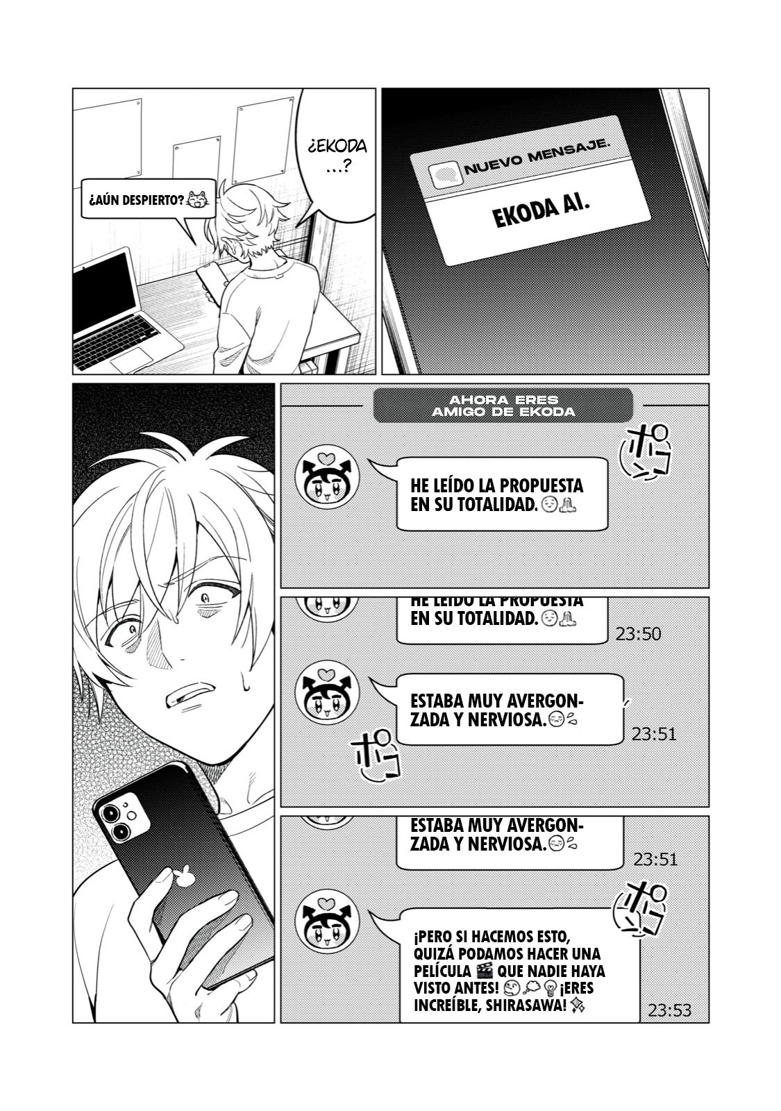 HAJIRAU KIMI GA MITAINDA Capitulo 15 página 17