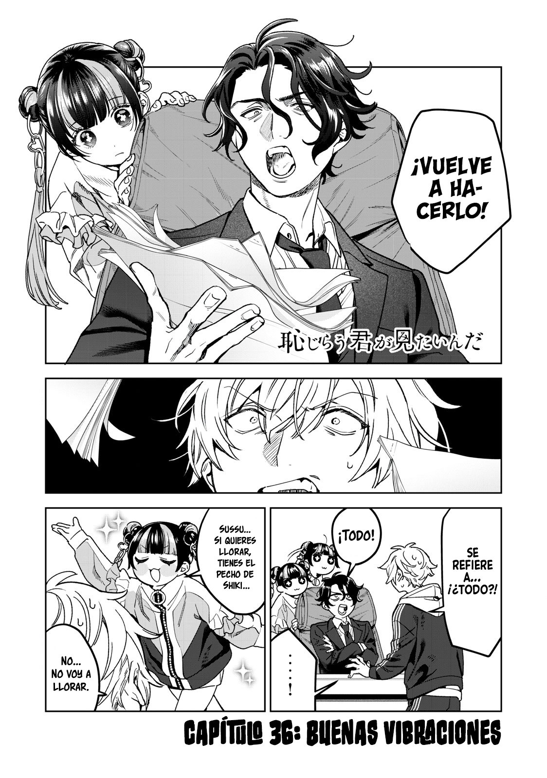 HAJIRAU KIMI GA MITAINDA Capitulo 36 página 2