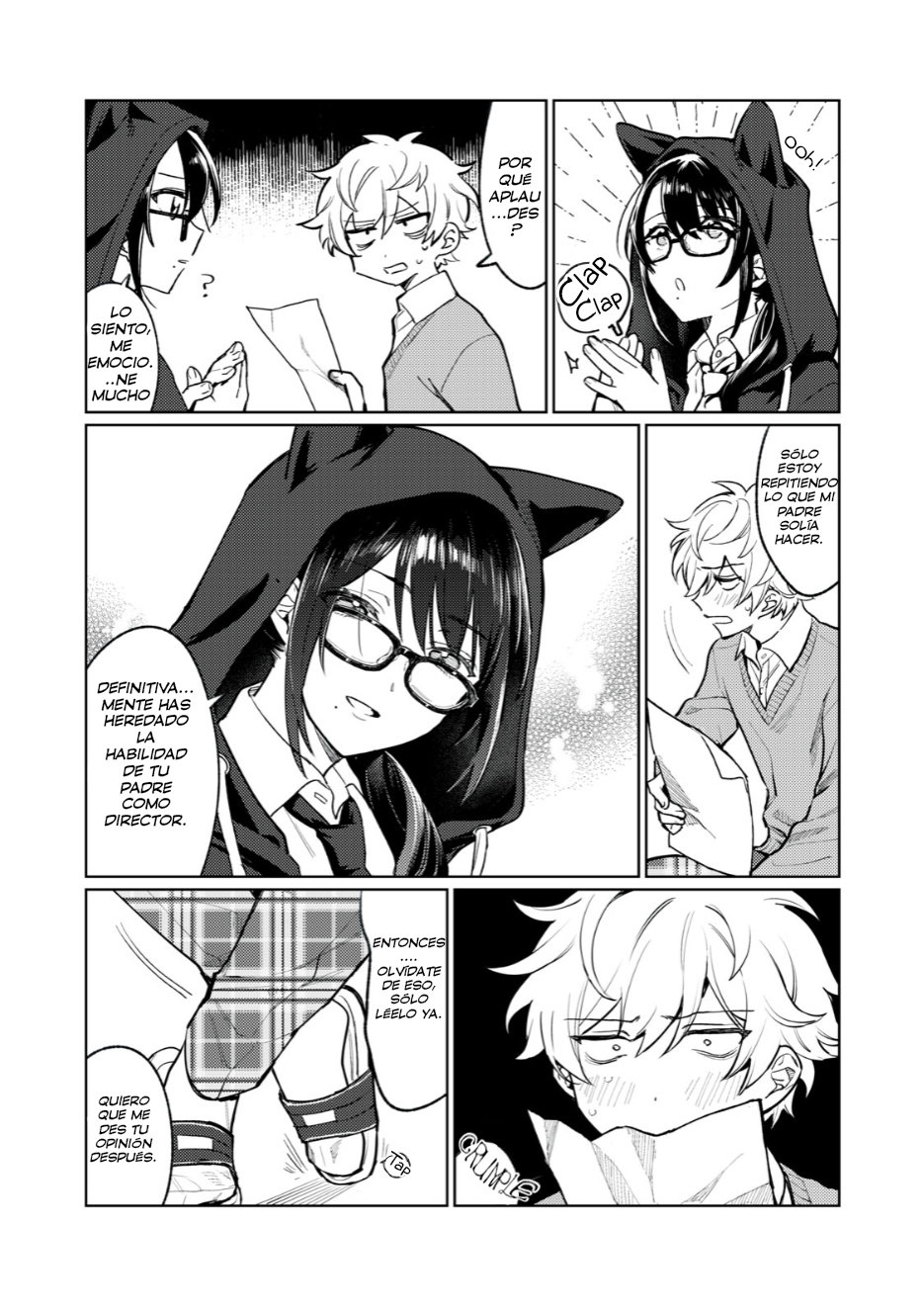 HAJIRAU KIMI GA MITAINDA Capitulo 4: Planificación de la producción página 5