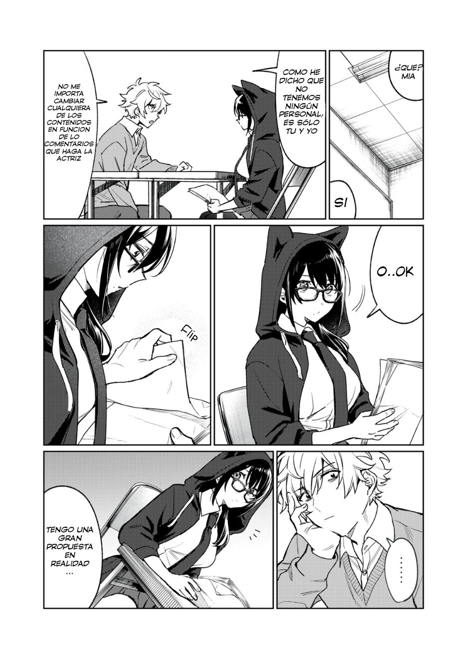 HAJIRAU KIMI GA MITAINDA Capitulo 4: Planificación de la producción página 6