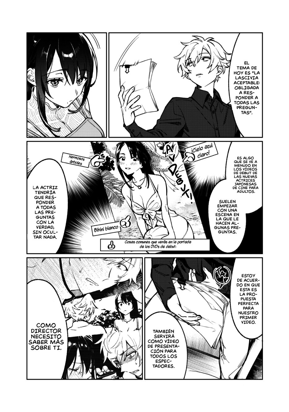 HAJIRAU KIMI GA MITAINDA Capitulo 5: Exposicion página 9