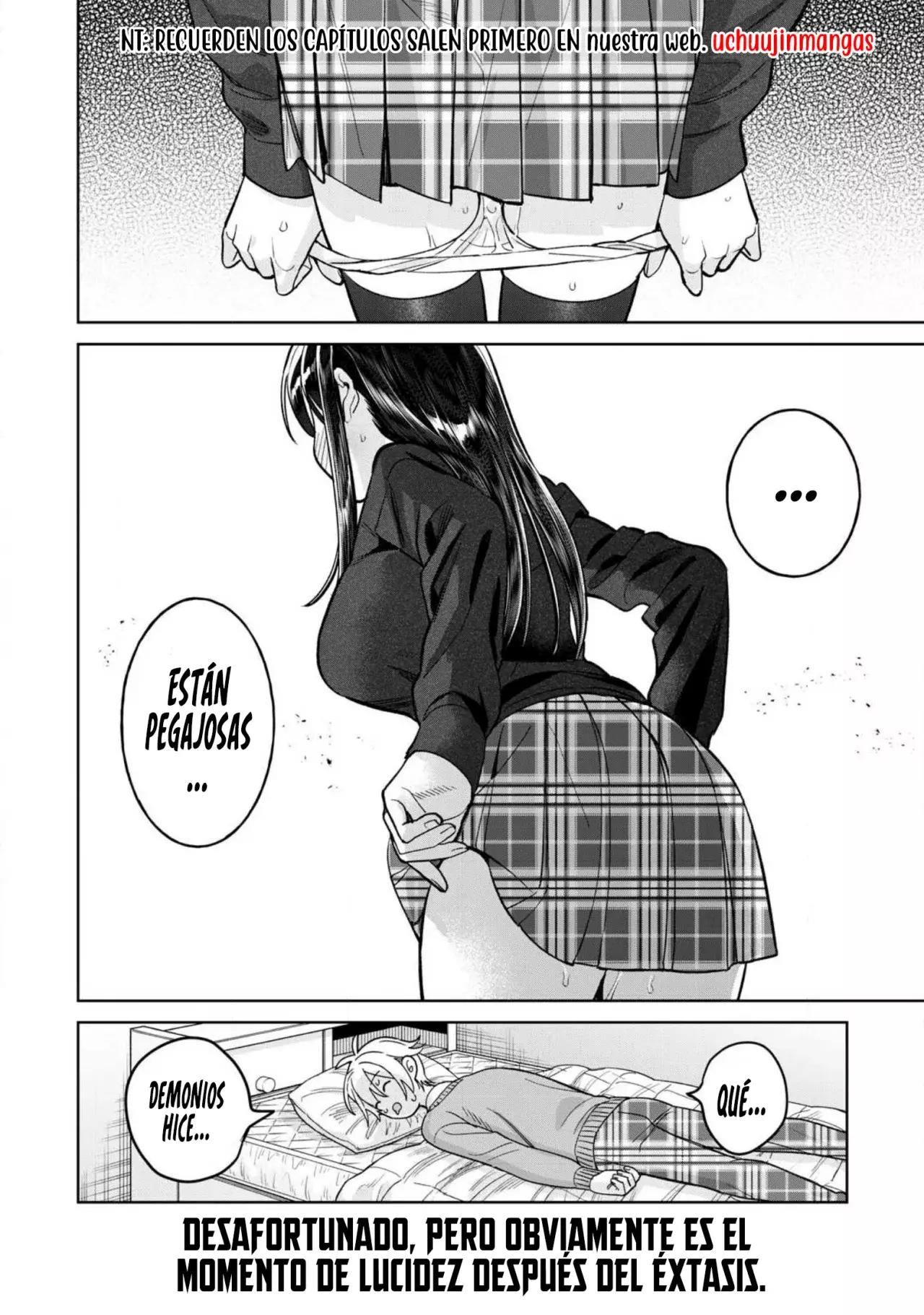 HAJIRAU KIMI GA MITAINDA Capitulo 77.2: Pegajosas. página 13