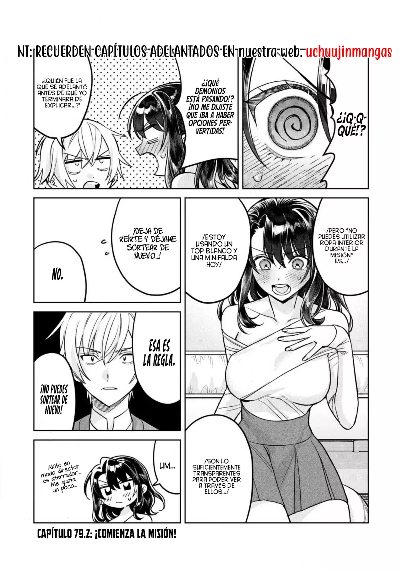 HAJIRAU KIMI GA MITAINDA Capitulo 79.2: Comienza la Misión. página 6