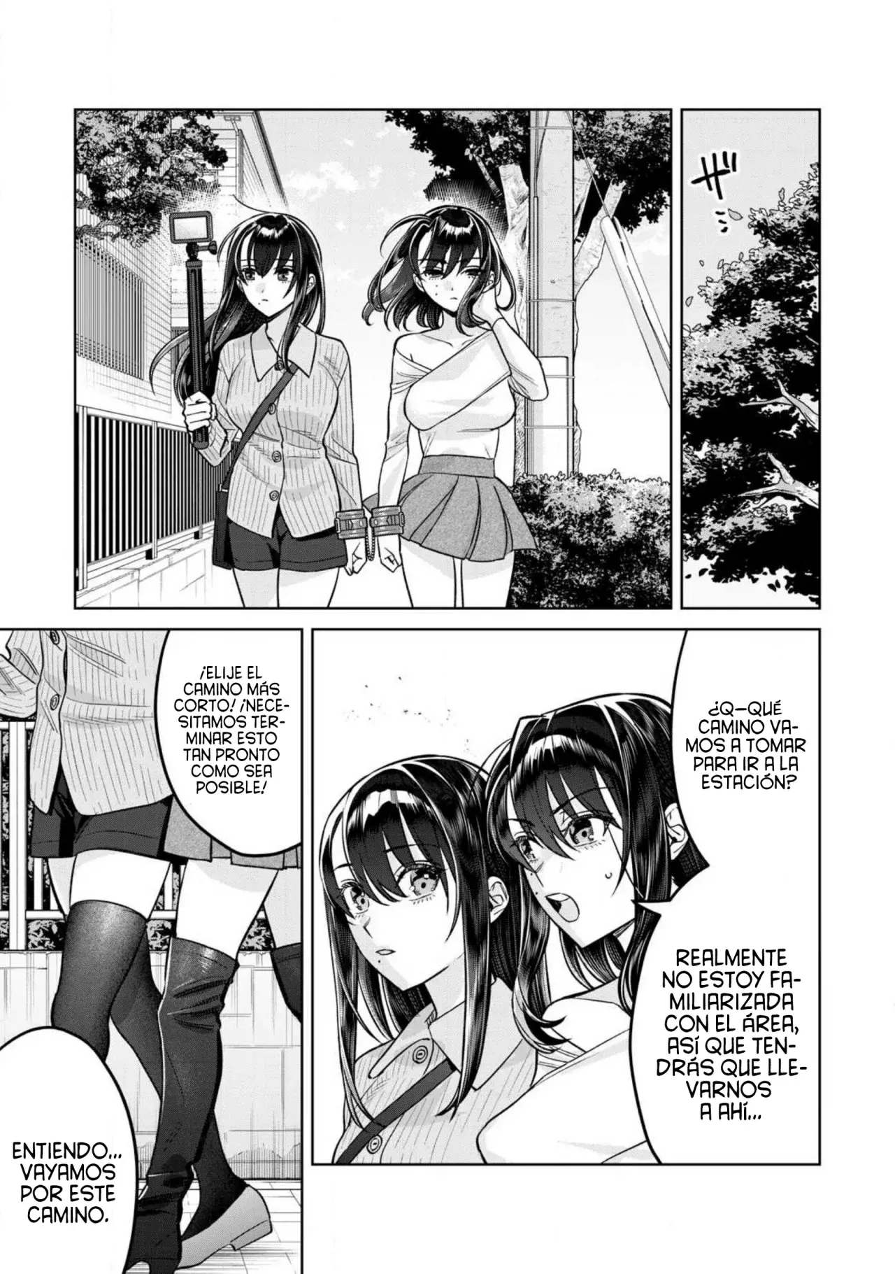 HAJIRAU KIMI GA MITAINDA Capitulo 80.1: Hermanas Esposadas. página 10