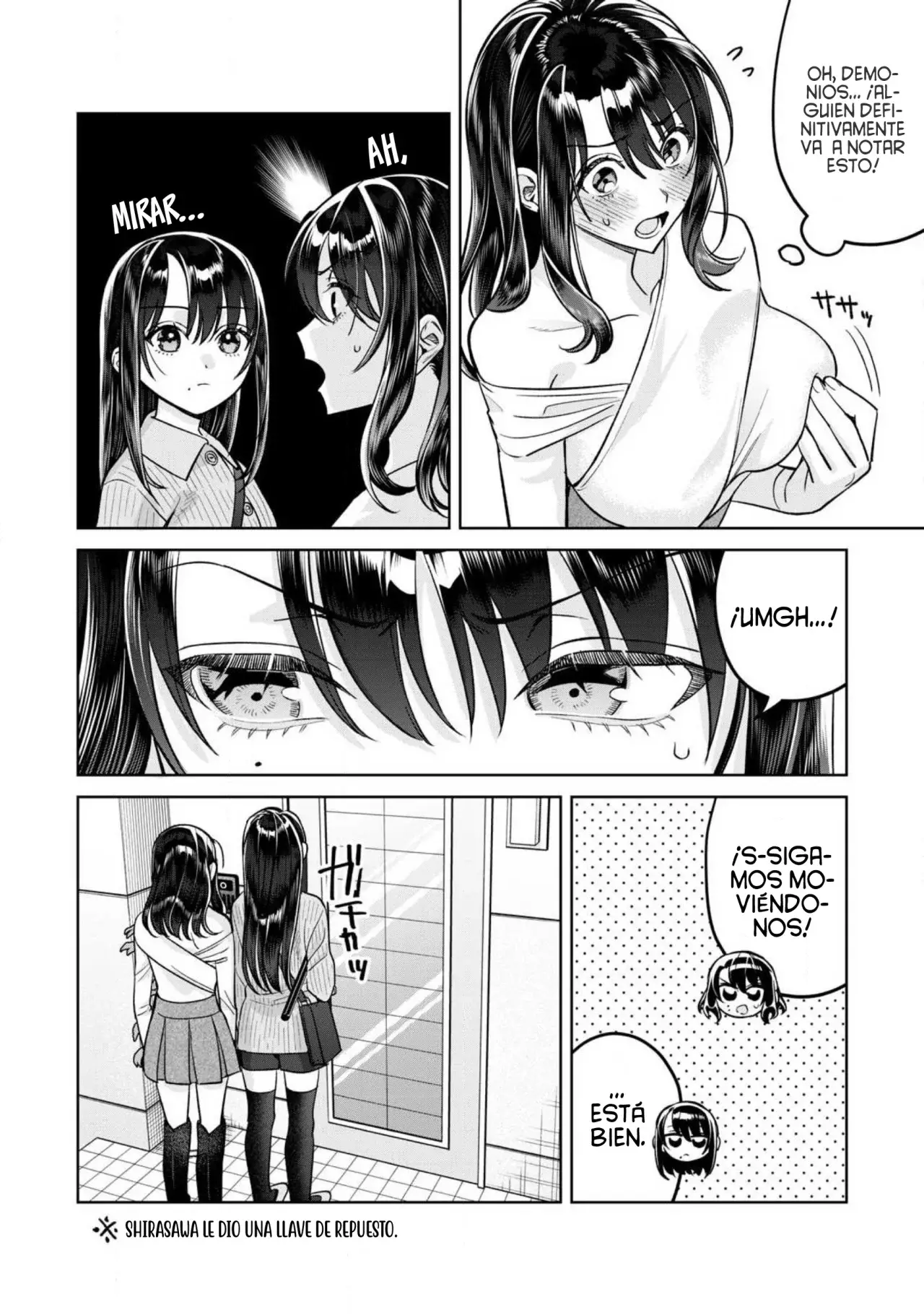 HAJIRAU KIMI GA MITAINDA Capitulo 80.1: Hermanas Esposadas. página 9