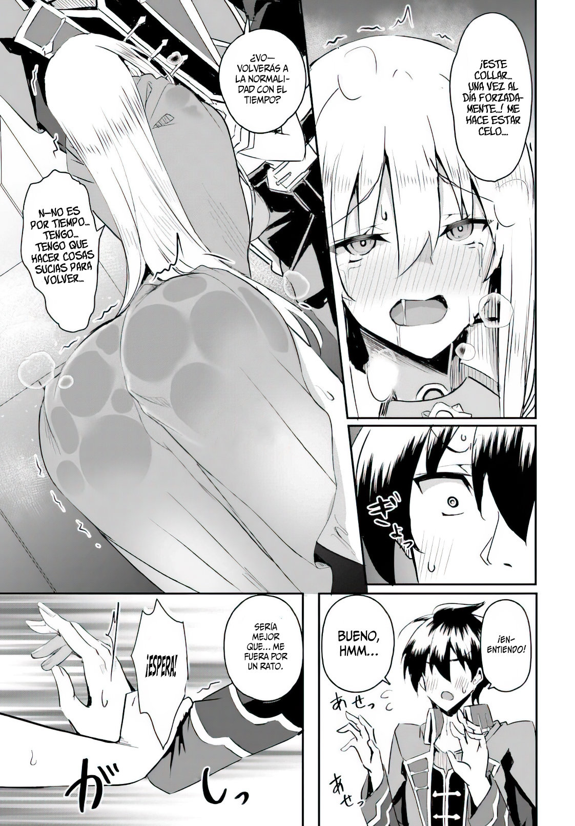 Entrenábamos juntos, pero ella termino convirtiéndose en una esclava sexual, así que yo, un aventurero de rango S, decidí comprarla y protegerla, porque era mi amiga de la infancia. Capitulo 1: Capitulo 1. página 22
