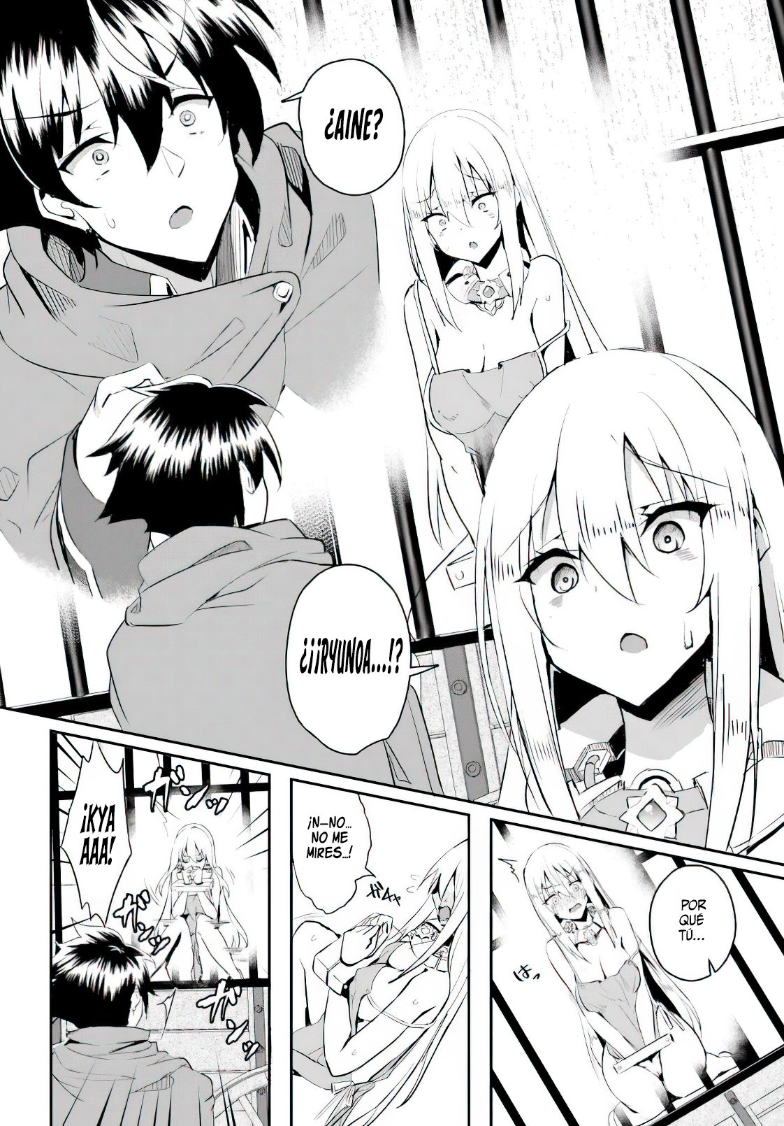 Entrenábamos juntos, pero ella termino convirtiéndose en una esclava sexual, así que yo, un aventurero de rango S, decidí comprarla y protegerla, porque era mi amiga de la infancia. Capitulo 1: Capitulo 1. página 9