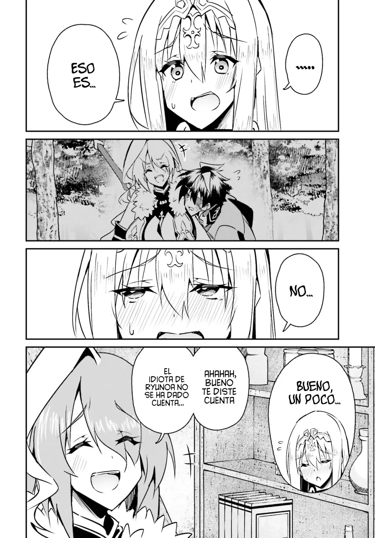 Entrenábamos juntos, pero ella termino convirtiéndose en una esclava sexual, así que yo, un aventurero de rango S, decidí comprarla y protegerla, porque era mi amiga de la infancia. Capitulo 11: La Mujer Llamada Raruha página 25