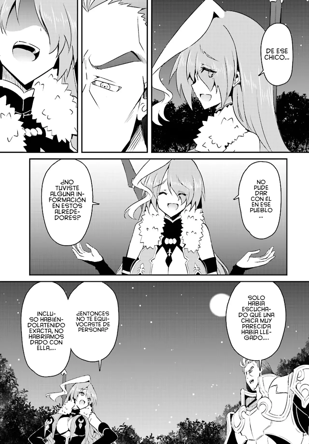 Entrenábamos juntos, pero ella termino convirtiéndose en una esclava sexual, así que yo, un aventurero de rango S, decidí comprarla y protegerla, porque era mi amiga de la infancia. Capitulo 13: La Reunión a la Luz de la luna. página 6