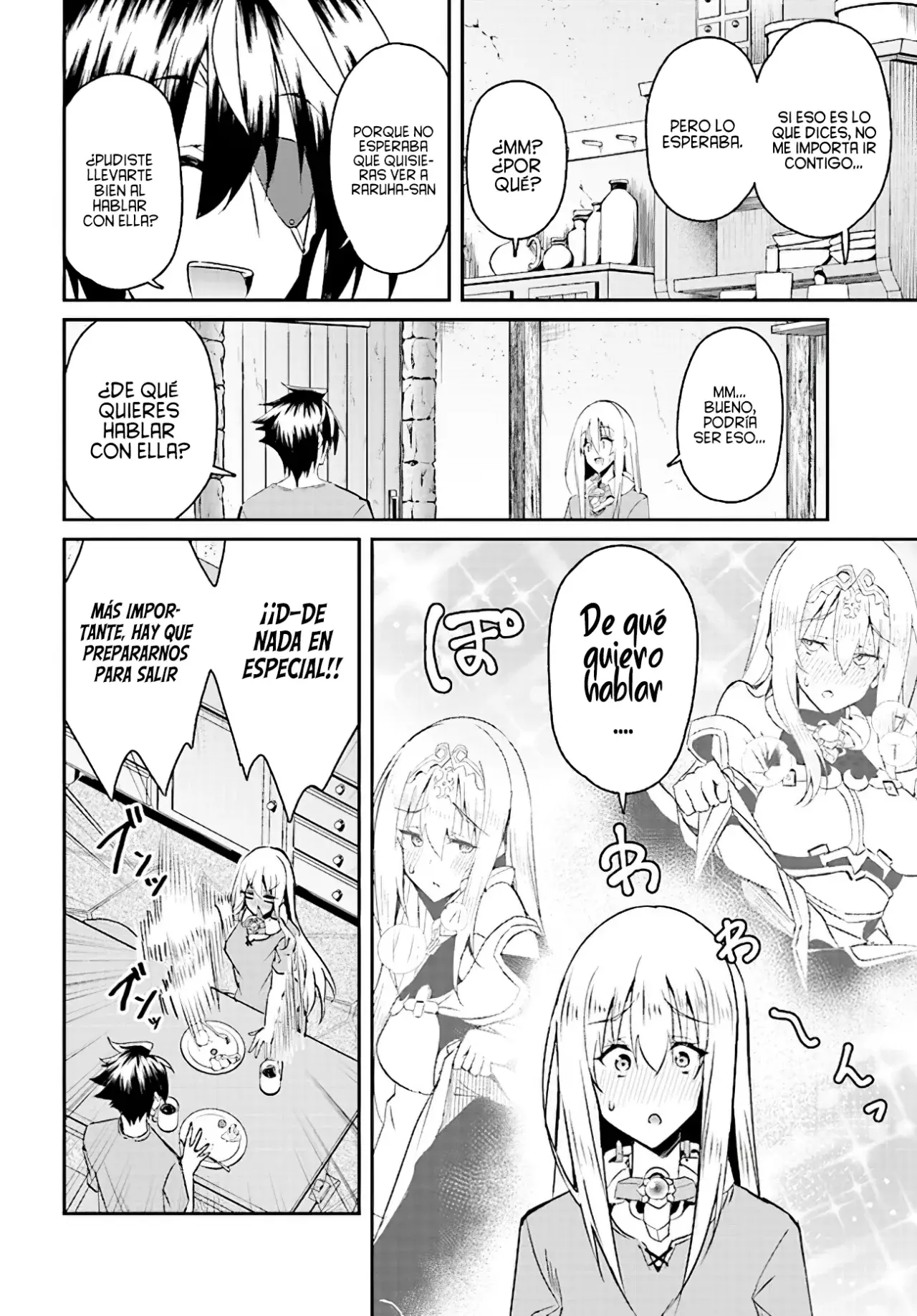 Entrenábamos juntos, pero ella termino convirtiéndose en una esclava sexual, así que yo, un aventurero de rango S, decidí comprarla y protegerla, porque era mi amiga de la infancia. Capitulo 14: Capitulo 14. página 7