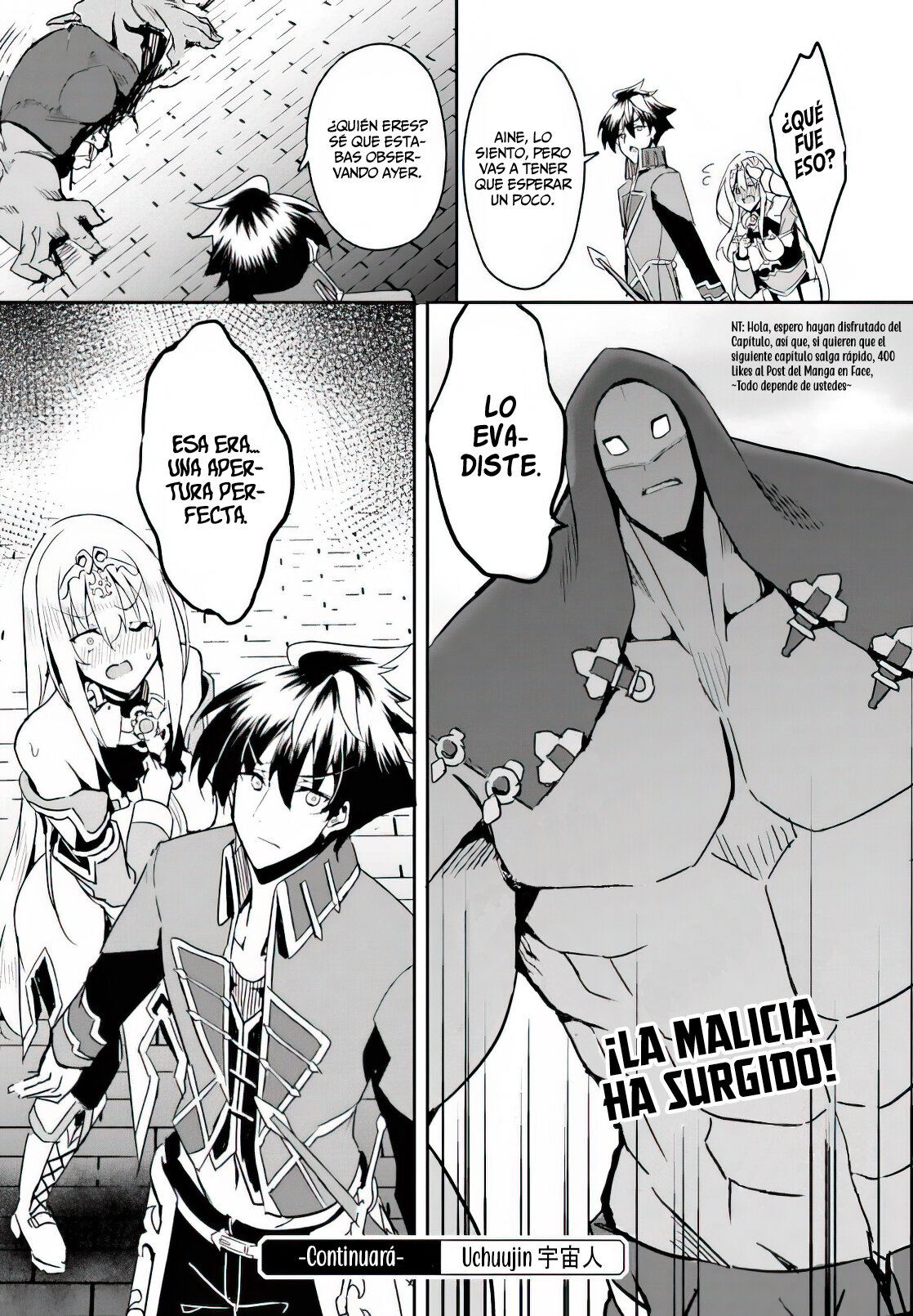 Entrenábamos juntos, pero ella termino convirtiéndose en una esclava sexual, así que yo, un aventurero de rango S, decidí comprarla y protegerla, porque era mi amiga de la infancia. Capitulo 6: Los Acechadores. página 29