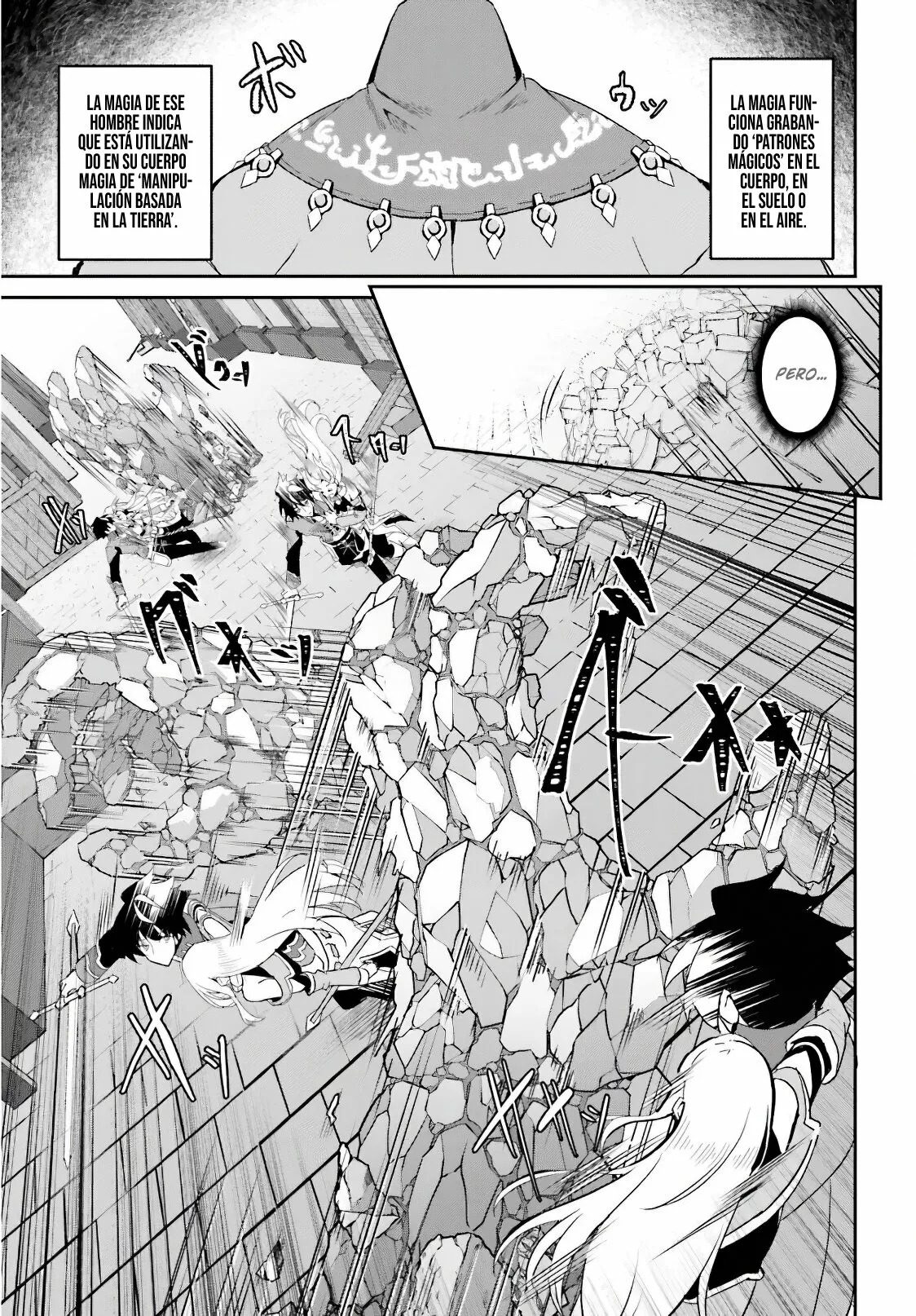 Entrenábamos juntos, pero ella termino convirtiéndose en una esclava sexual, así que yo, un aventurero de rango S, decidí comprarla y protegerla, porque era mi amiga de la infancia. Capitulo 7: Juramento. página 8