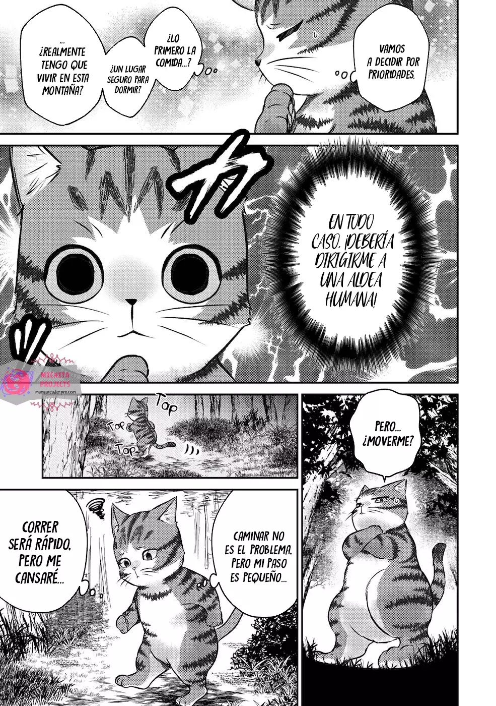 Soy un Gato Mago: La Cómoda Vida del Gato Atigrado Luke Capitulo 1 página 19