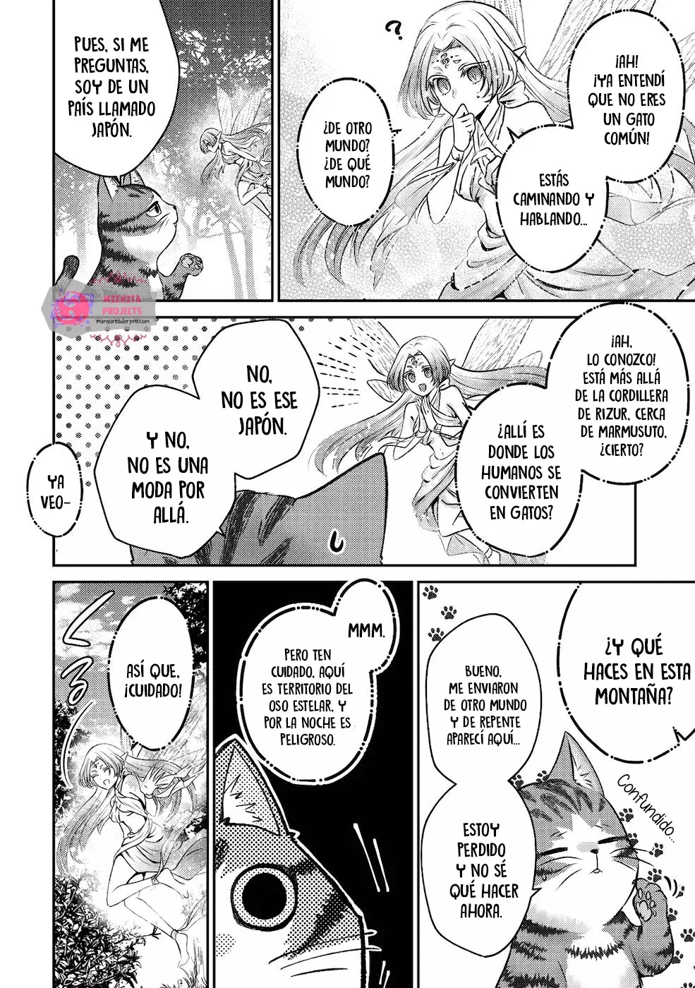 Soy un Gato Mago: La Cómoda Vida del Gato Atigrado Luke Capitulo 1 página 22