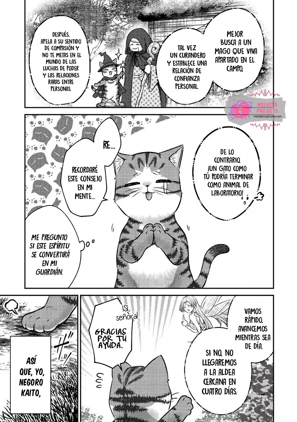 Soy un Gato Mago: La Cómoda Vida del Gato Atigrado Luke Capitulo 1 página 31