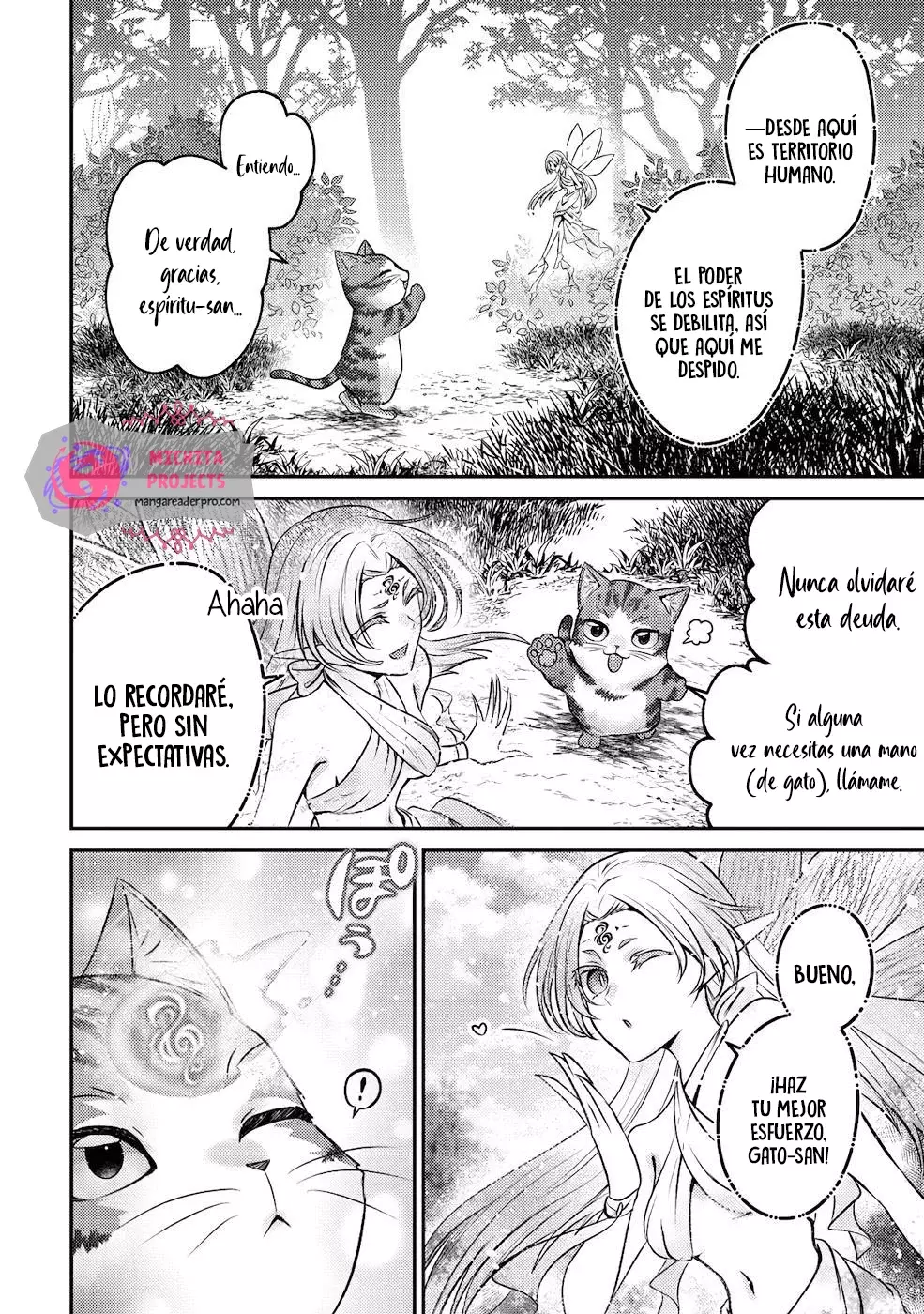 Soy un Gato Mago: La Cómoda Vida del Gato Atigrado Luke Capitulo 2 página 5