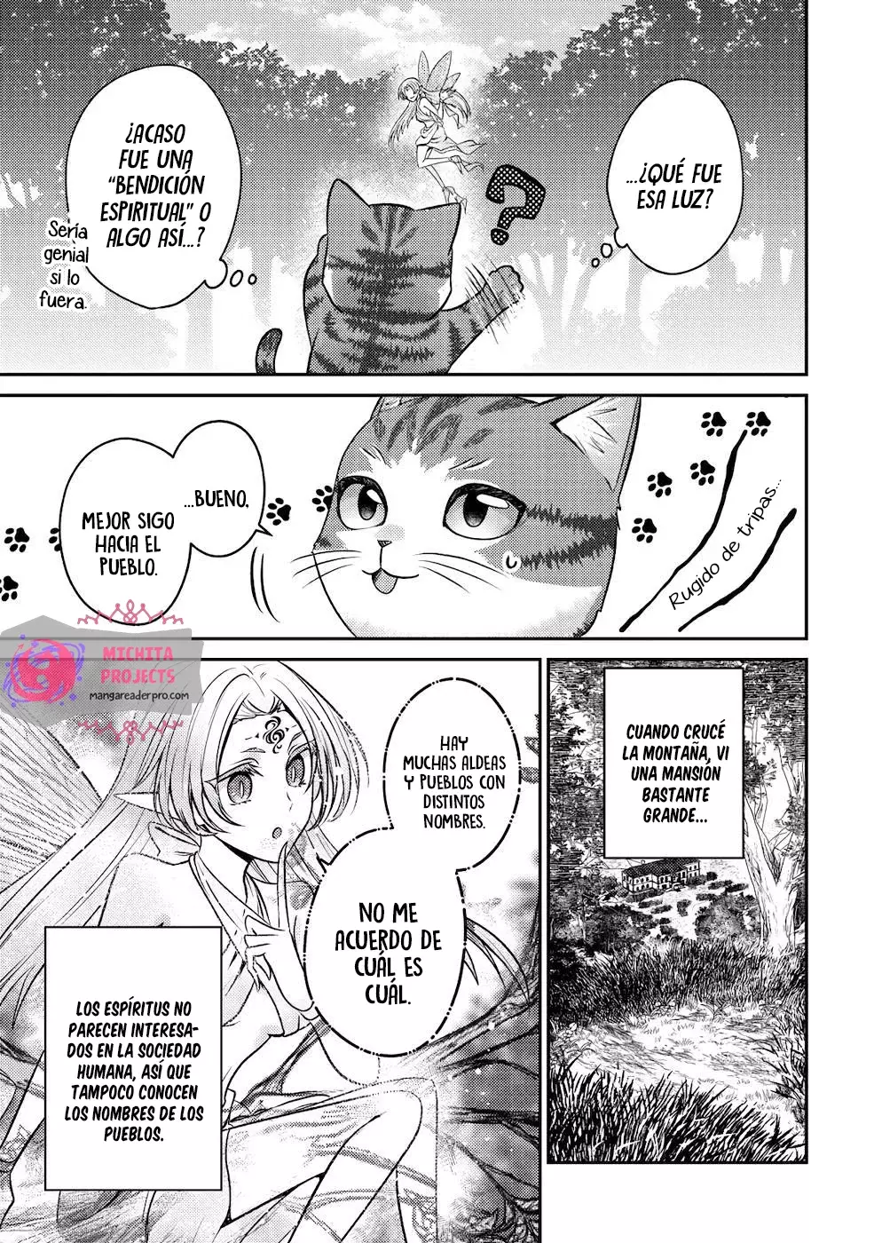 Soy un Gato Mago: La Cómoda Vida del Gato Atigrado Luke Capitulo 2 página 6