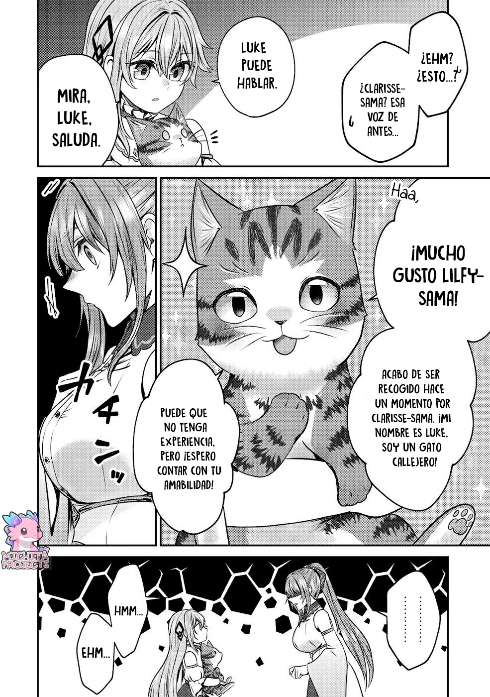 Soy un Gato Mago: La Cómoda Vida del Gato Atigrado Luke Capitulo 4 página 19
