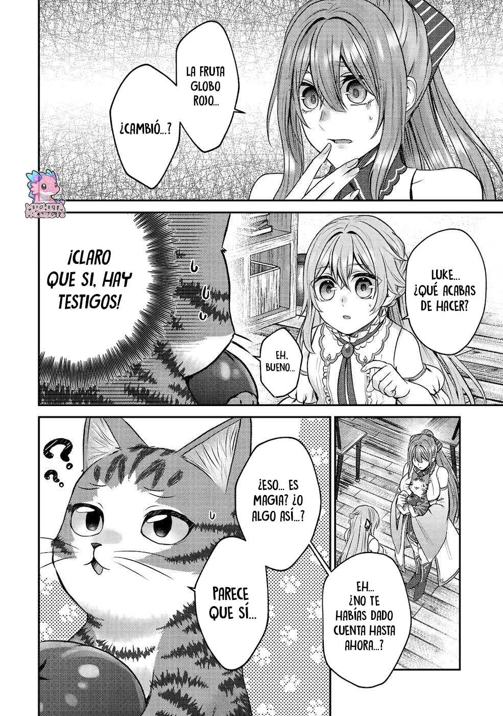 Soy un Gato Mago: La Cómoda Vida del Gato Atigrado Luke Capitulo 5 página 3
